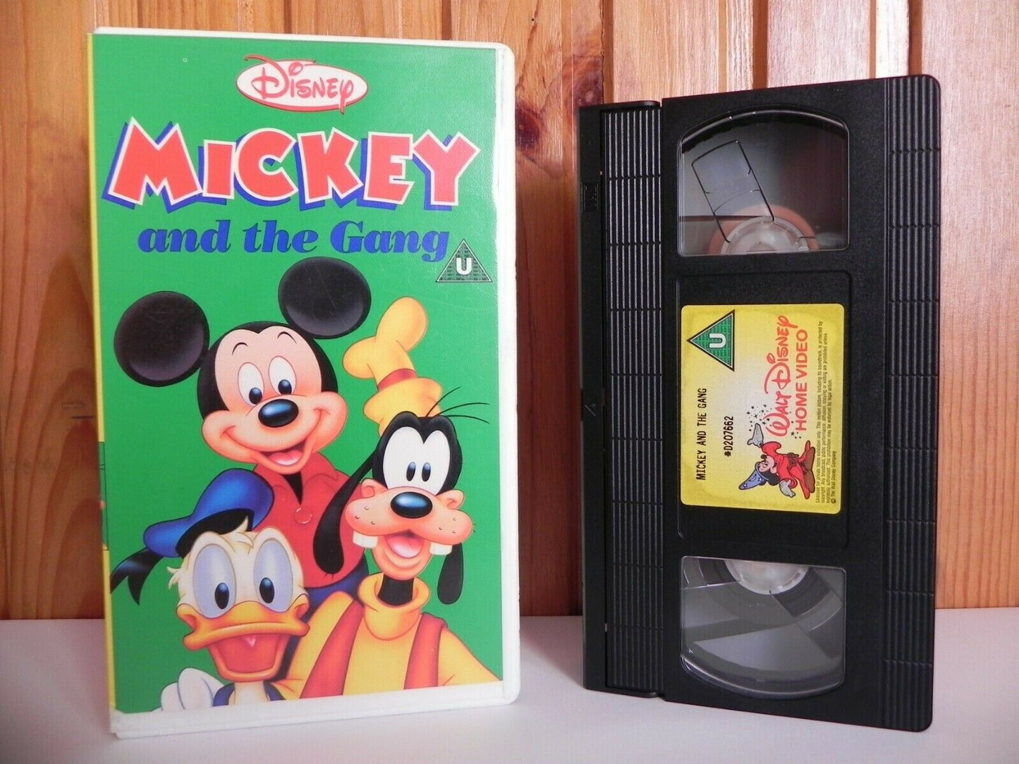 Mickey And The Gang - Walt Disney Original - Kid's Video - D207662 - Pal VHS-