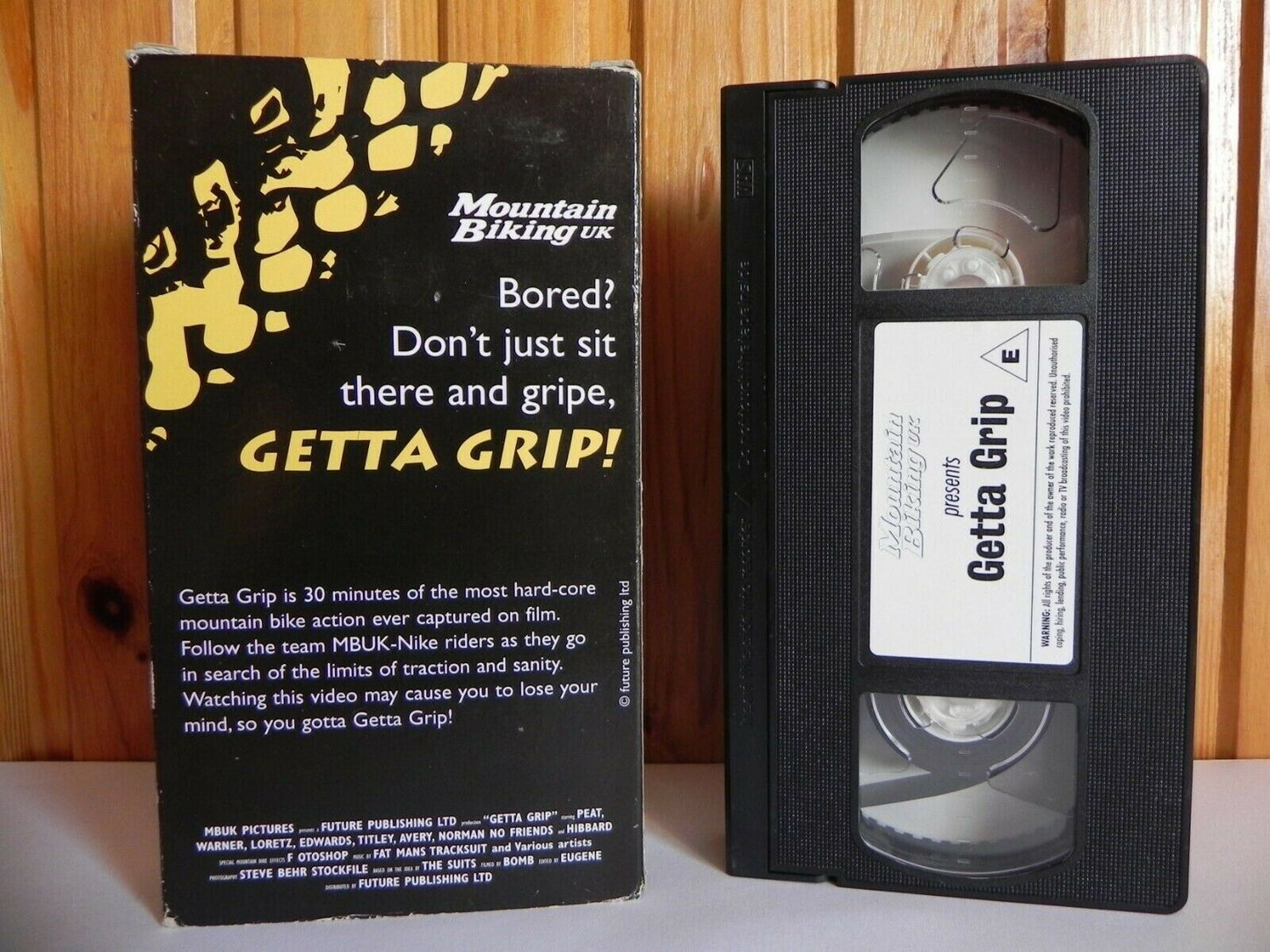 Getta Grip - It's Totally Griptastic - Mountain Bike Action - Peat - Pal VHs-