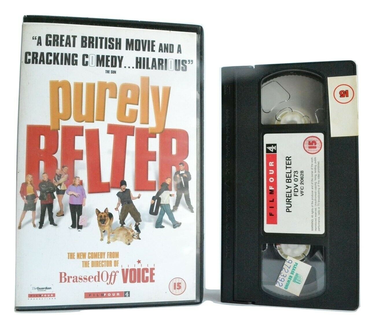 Purely Belter (2000): Based On J.Tulloch Novel - Football Comedy Drama - Pal VH-