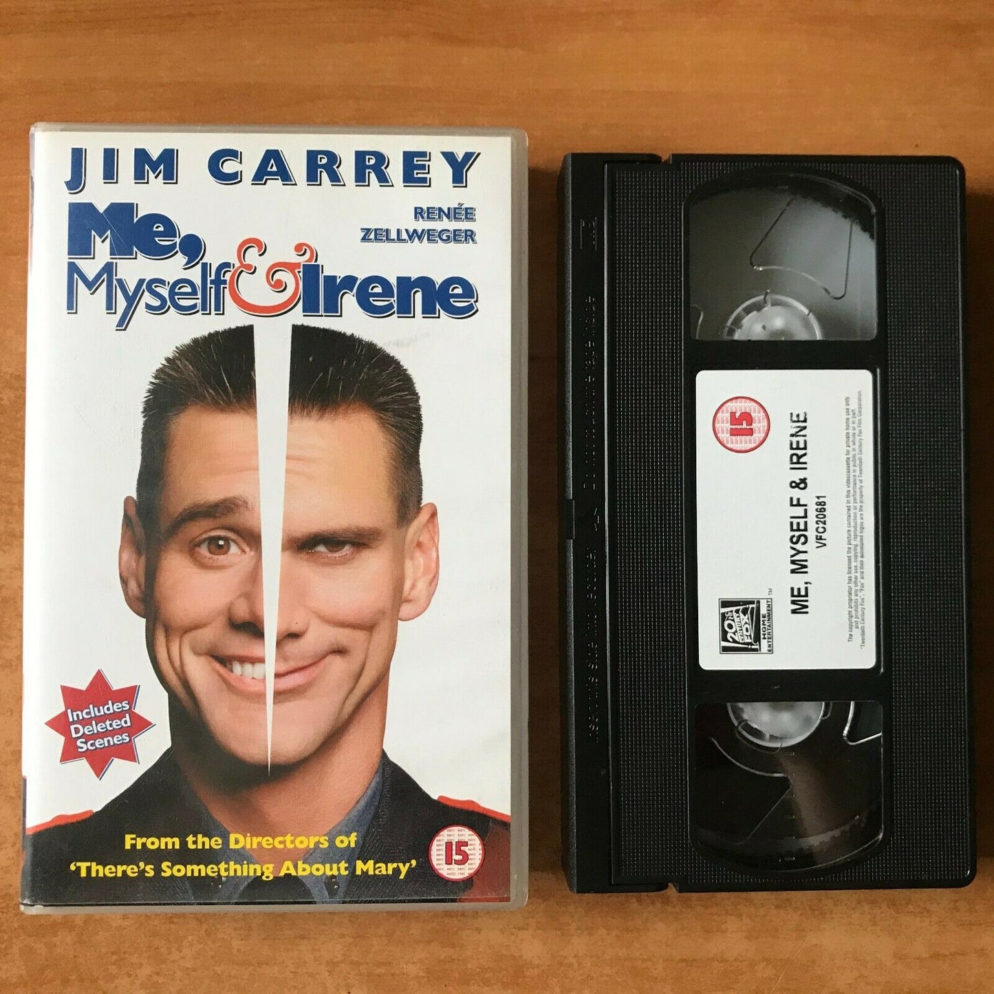 Me, Myself & Irene: Jim Carrey / Renée Zellweger - Gross Out Comedy - Pal VHS-