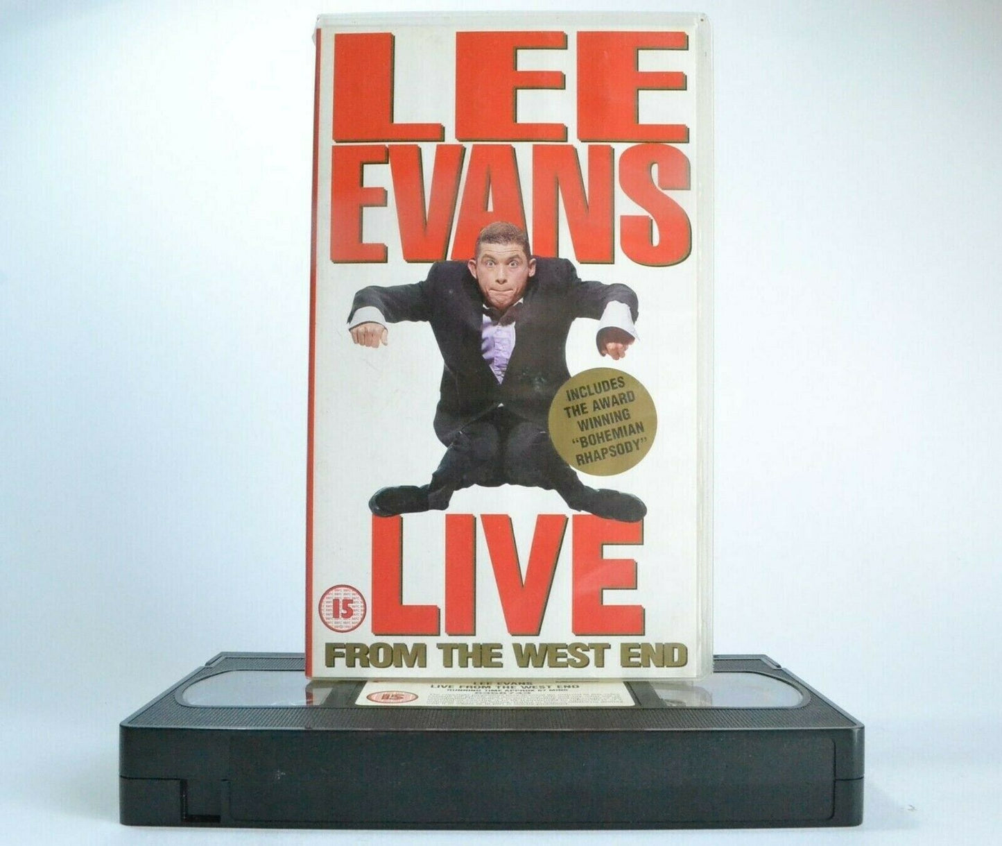 Lee Evans: Live From The West End - British Comedy Performer - London - Pal VHS-