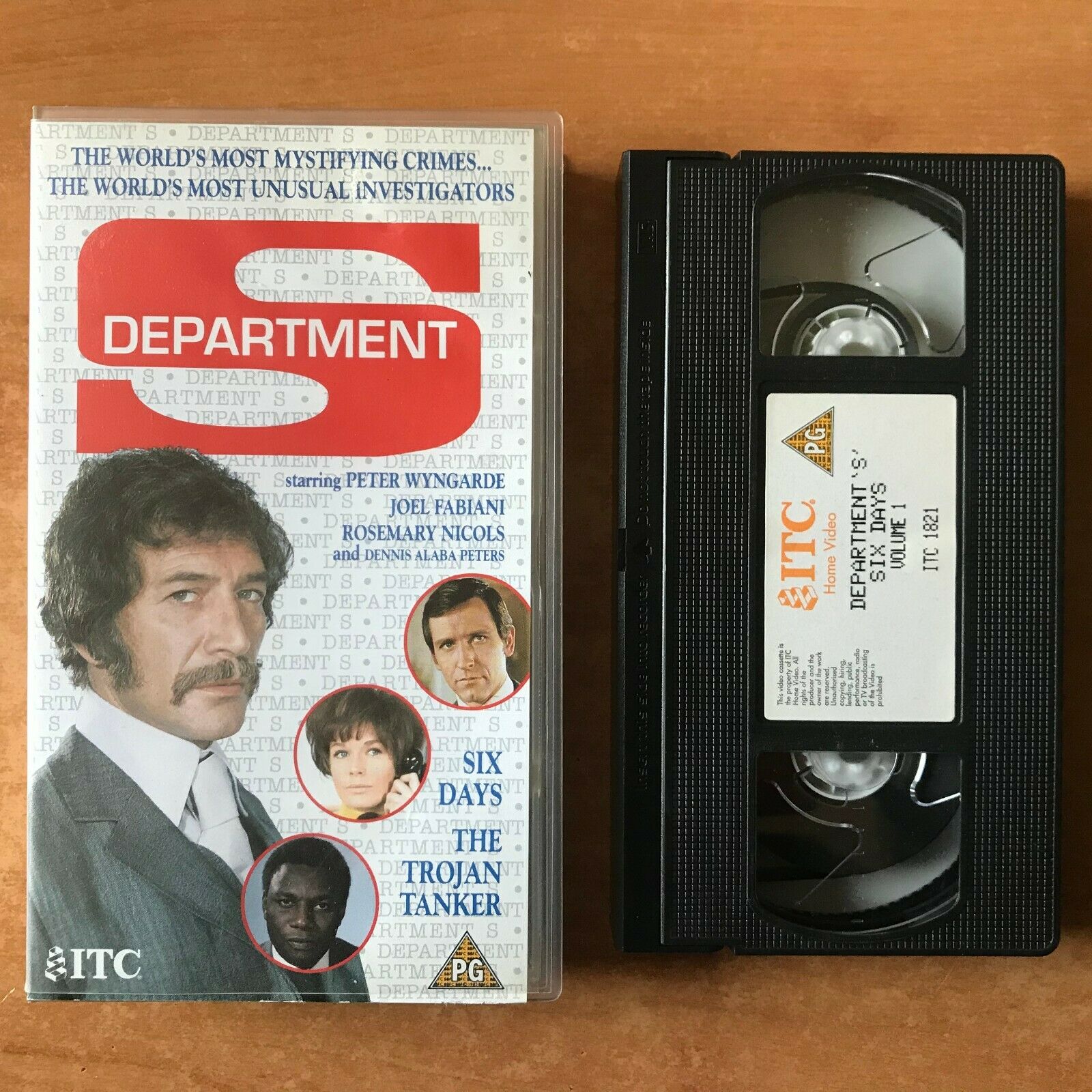 Department S: Six Days [ITC Series]: Sci-Fi/Adventure - Peter Wyngarde - Pal VHS-