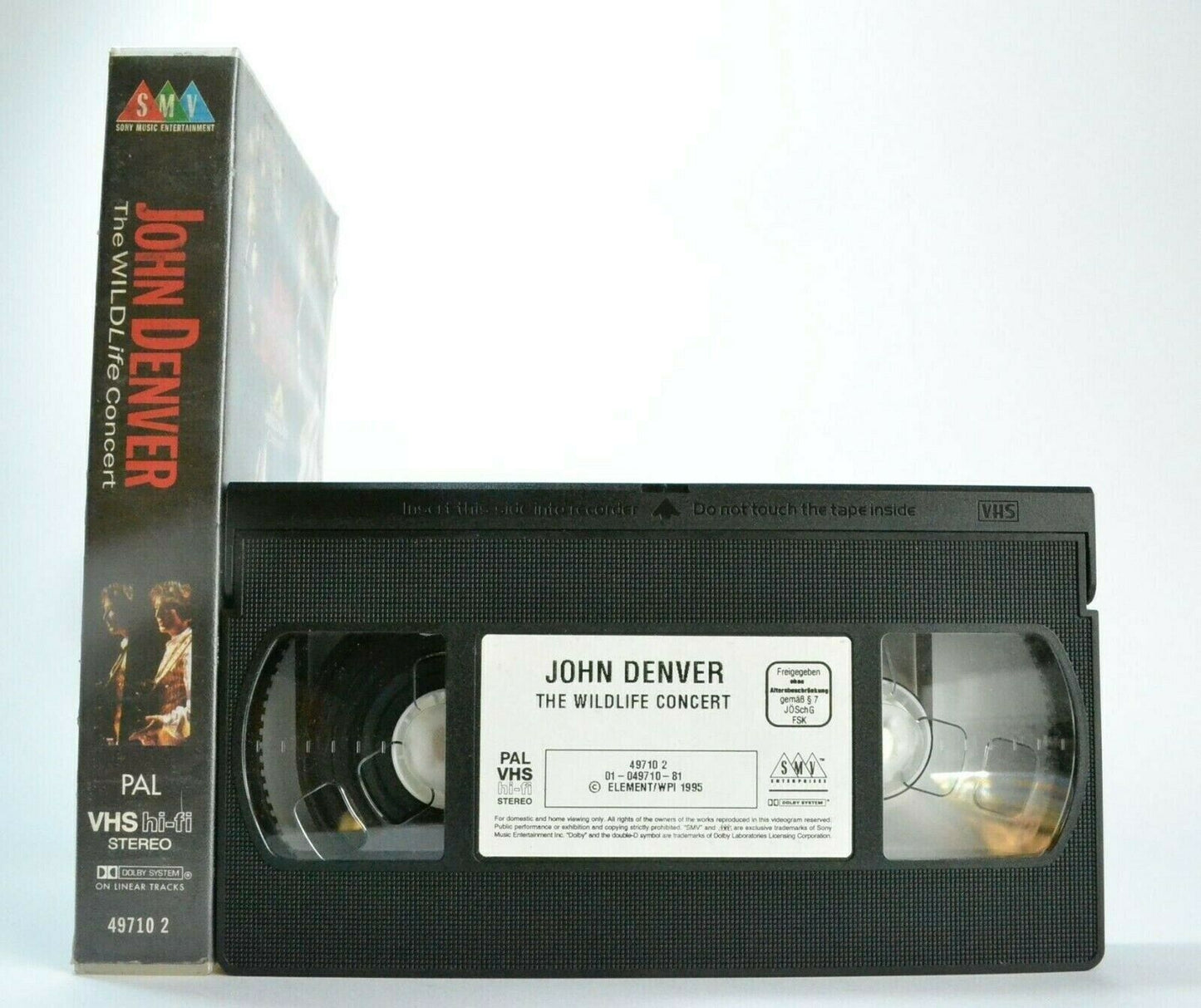 John Denver: The Wildlife Concert -'Country Roads' - Live Performance - Pal VHS-