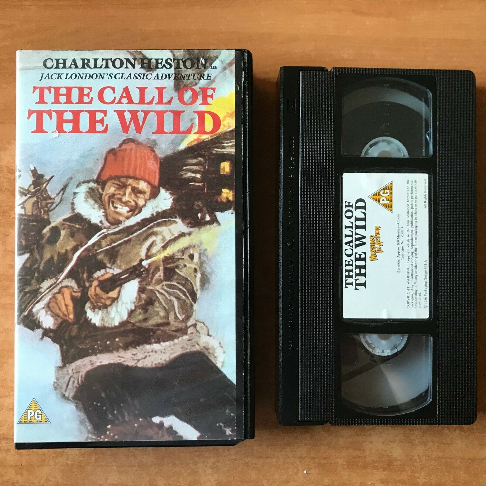 The Call Of The Wild; [Jack London]: Animal Adventure Charlton Heston - Pal VHS-