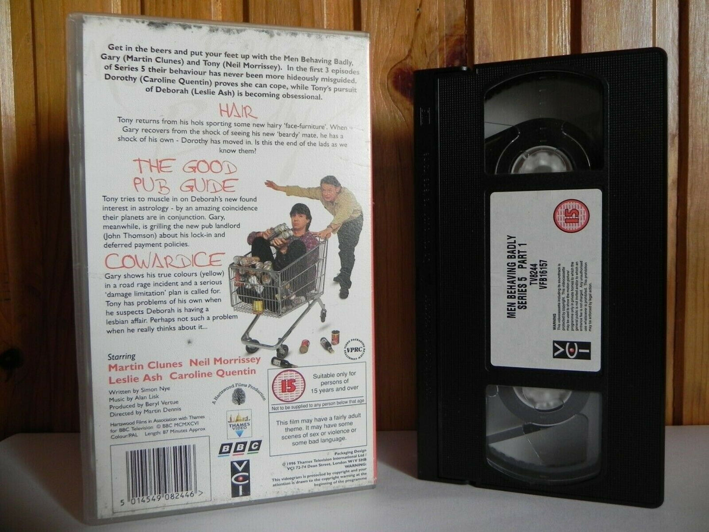 Men Behaving Badly - Comedy - 3 Episodes - Series 5 - Neil Morrissey - Pal VHS-