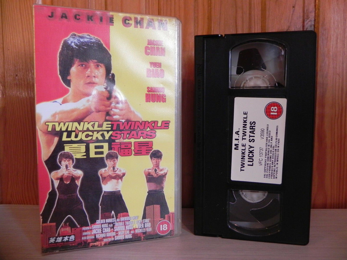 Twinkle Twinkle Lucky Stars - Jackie Chan - Sammo Hung - Kung-Fu - VHS - Video-