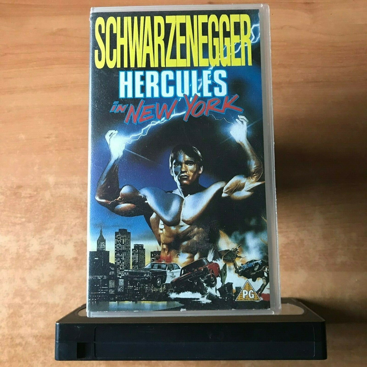 Hercules In New York (1969); [Schwarzenegger Debut] - Action Fantasy - Pal VHS-