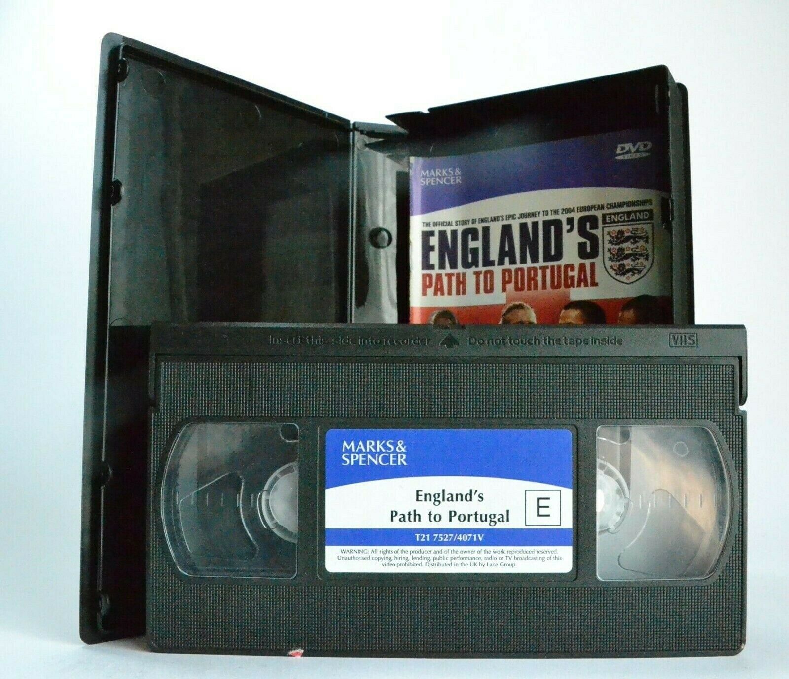 England's Path To Portugal: Documentary - Special Edition - Football - Pal VHS-