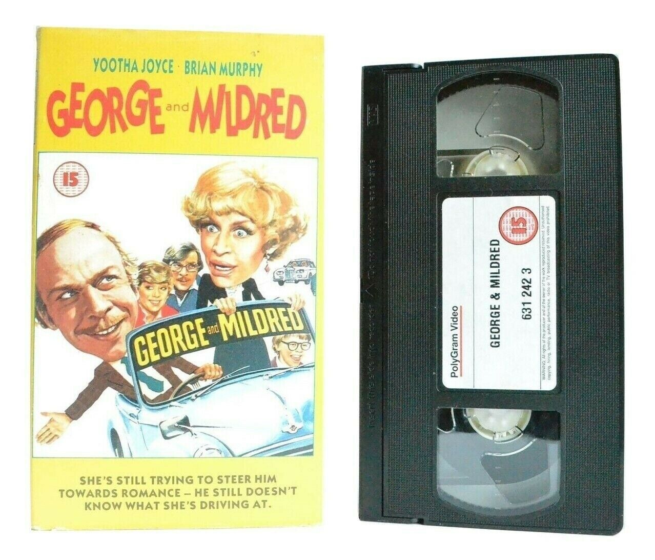 George And Mildred: Comedy Classic (1980) - Yootha Joyce/Brian Murphy - Pal VHS-