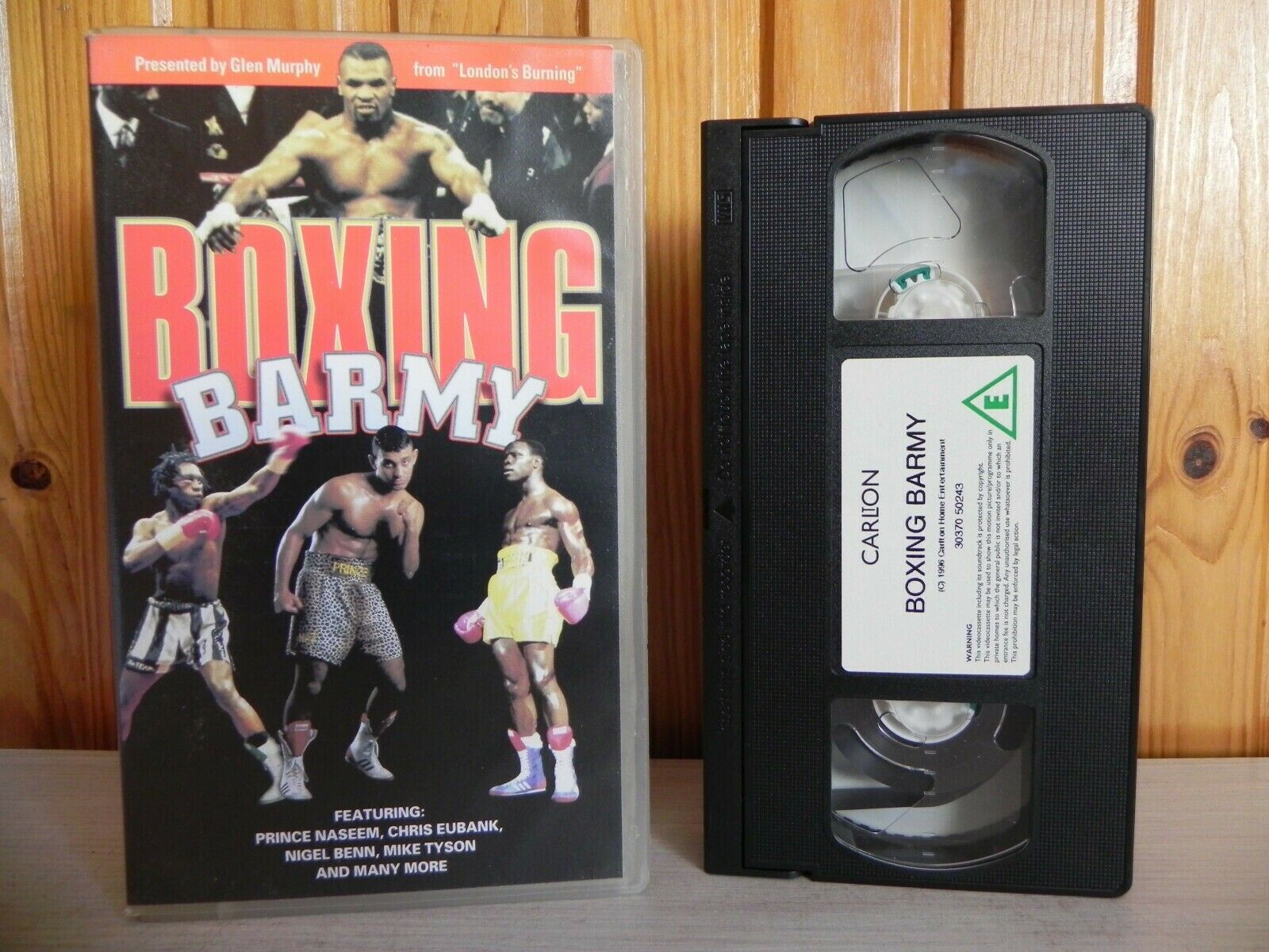 Boxing Barmy - Incredible Knock Outs - Mike Tyson - Prince Naseem - Pal VHS-