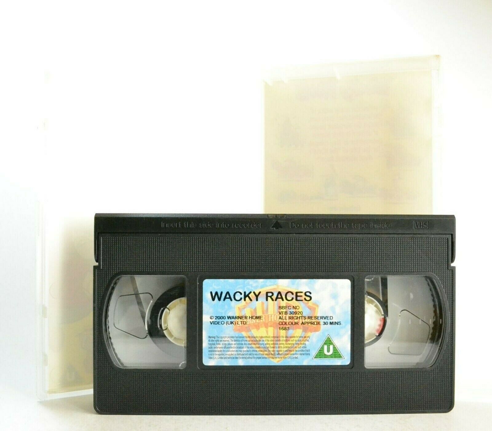Wacky Races: Warner Home (2000) - Animated - Adventures - Children's - Pal VHS-