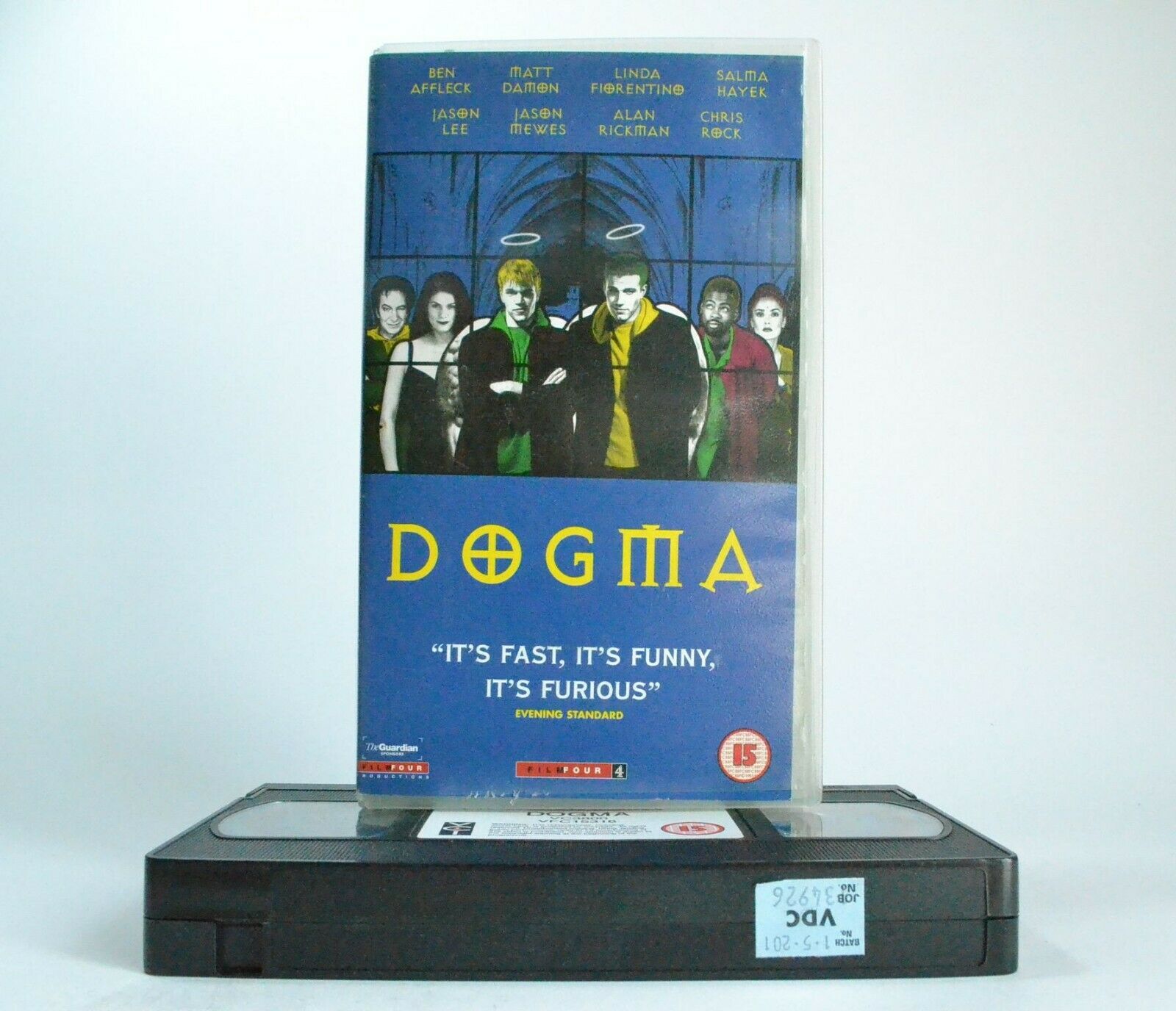 Dogma: Kevin Smith 4th Movie (1999) - Comedy - Ben Affleck/Matt Damon - Pal VHS-