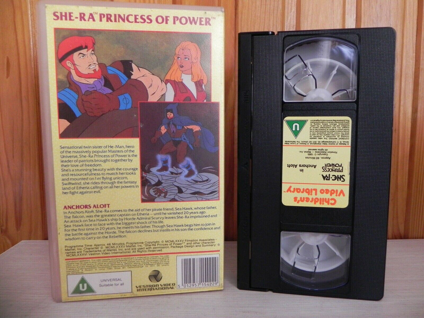 She-Ra: Season 1 (1985) Anchors Aloft - Vestron Children's Video - Pal VHS-