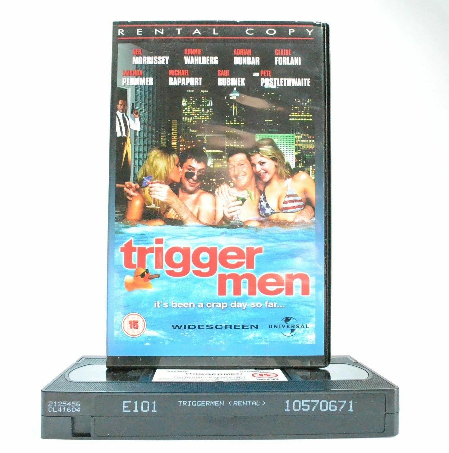 Trigger Men: Crime Comedy (2002) - Large Box - Ex-Rental - C.Forlani - Pal VHS-