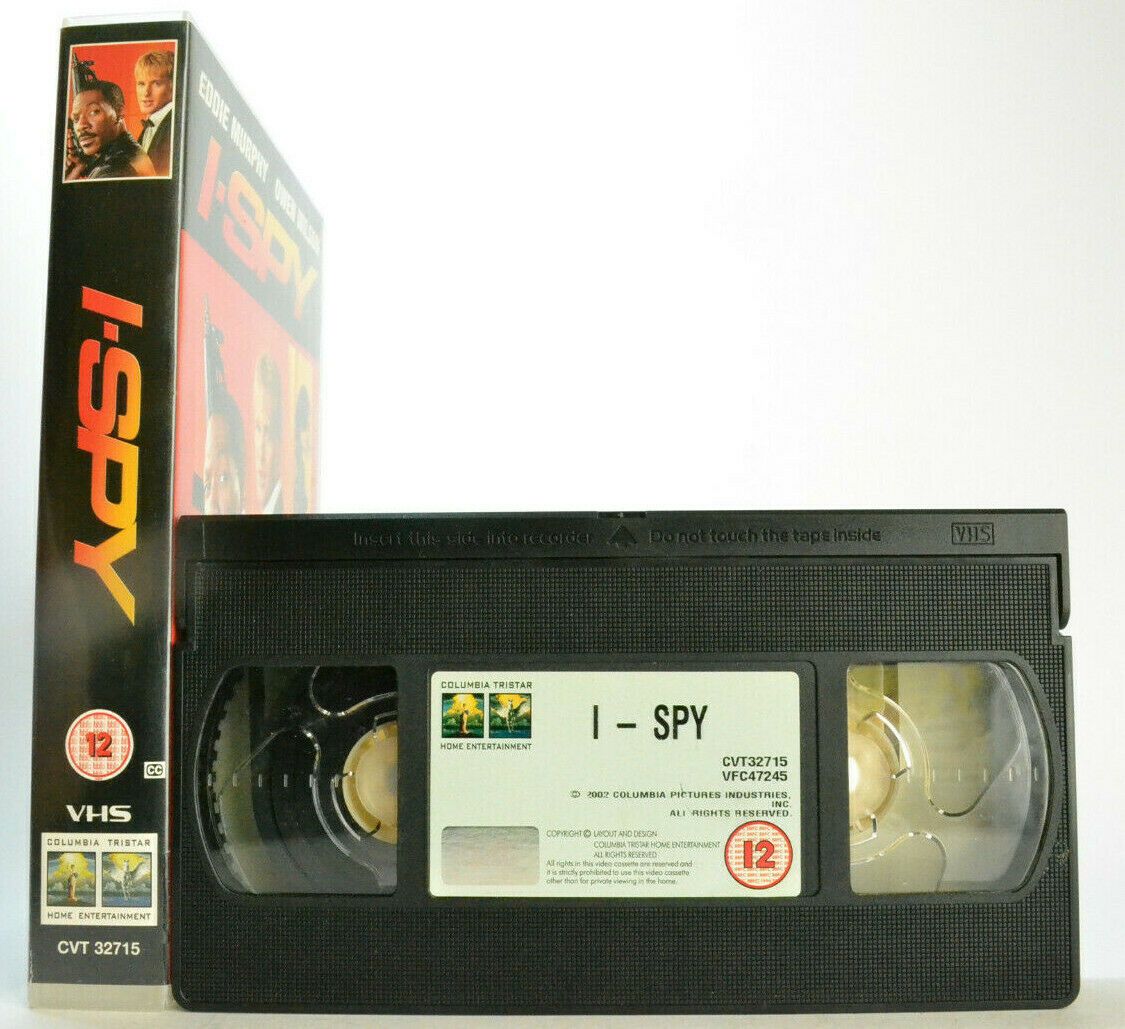 I SPY - Columbia Tristar - Action - Comedy - Eddie Murphy - Owen Wilson - VHS-