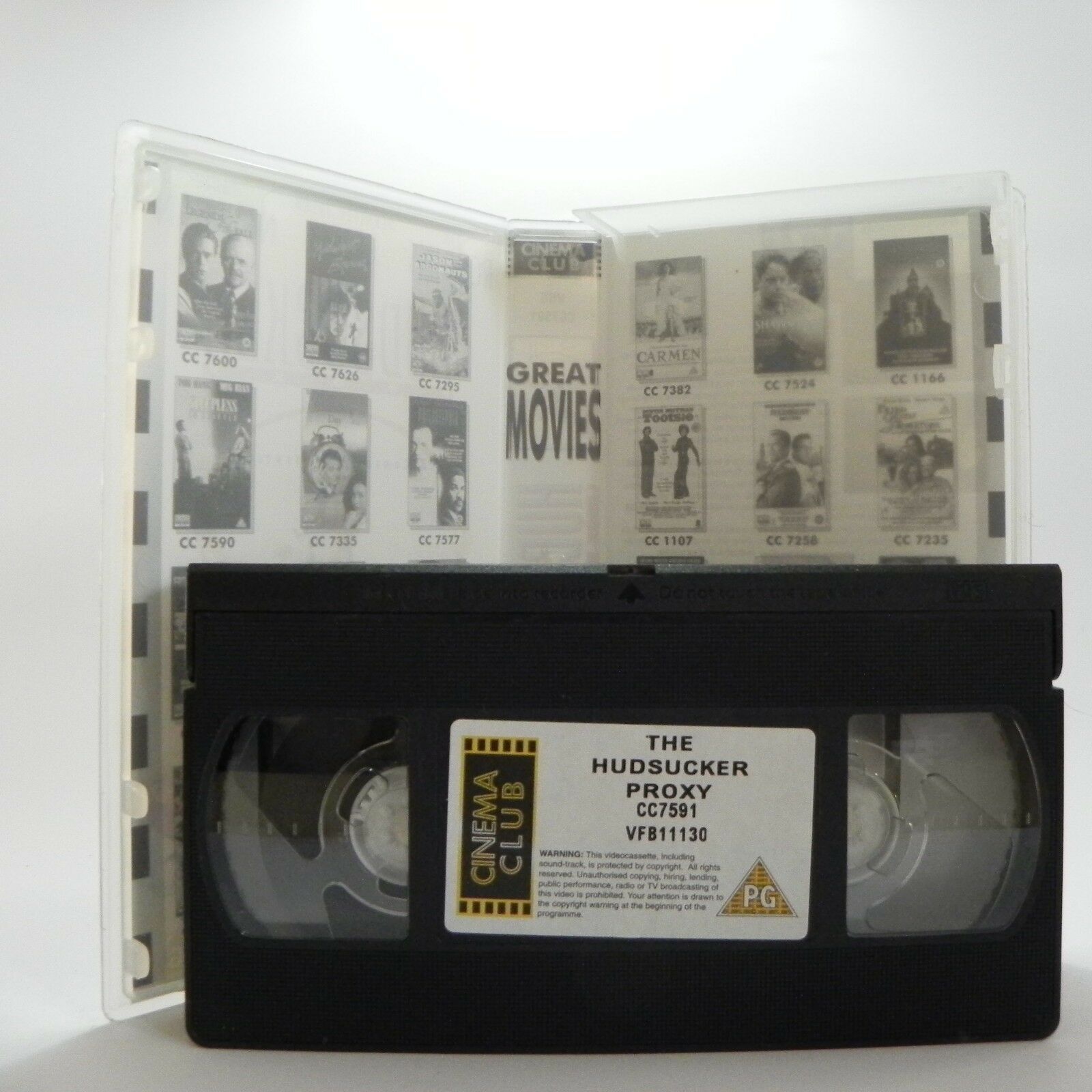 The Hudsucker Proxy: (1994) Delicious Comedy - Tim Robbins/Paul Newman - VHS-