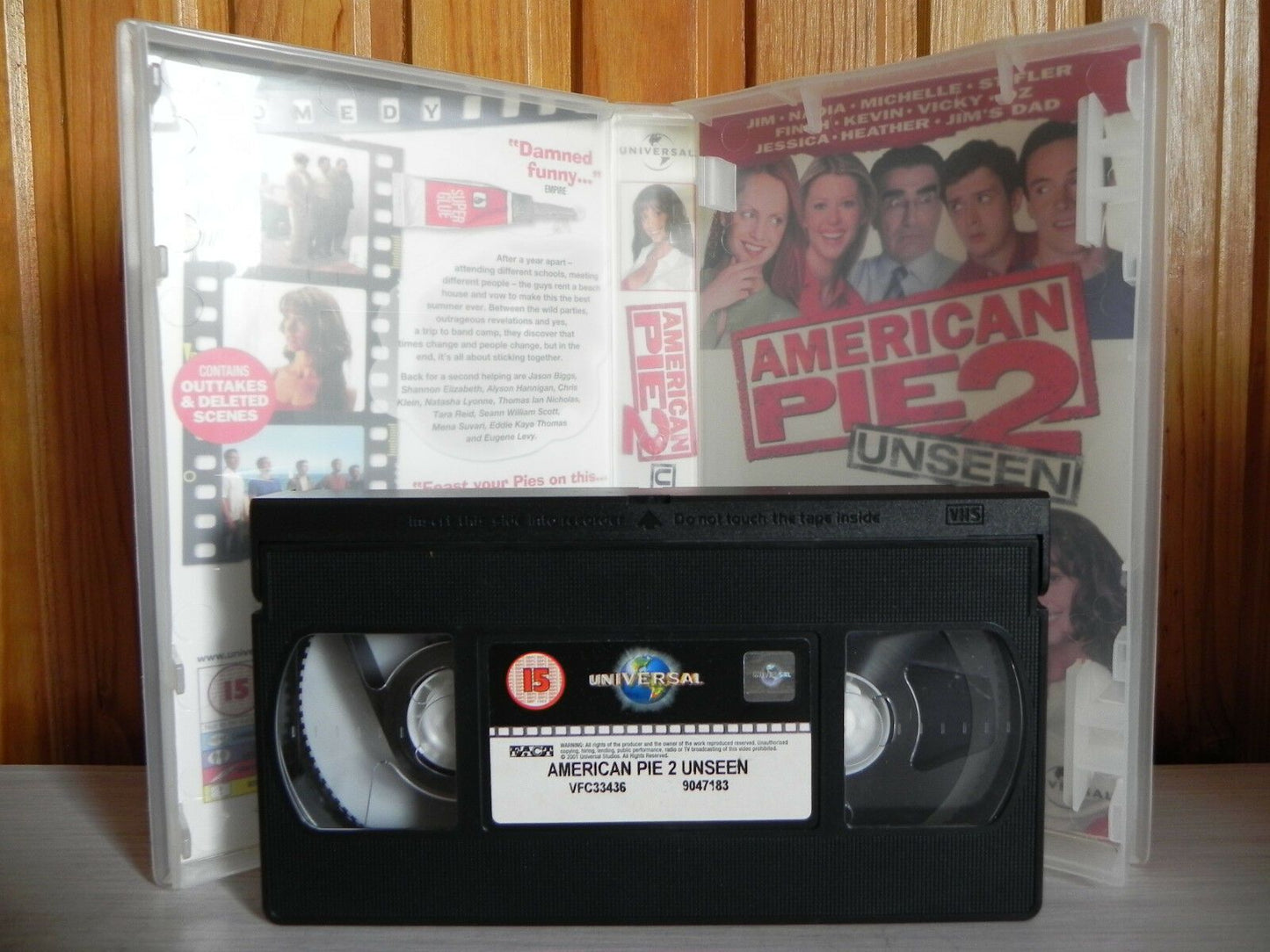 American Pie 2 - Universal - Comedy - Unseen - Painfully Funny - Big Box - VHS-