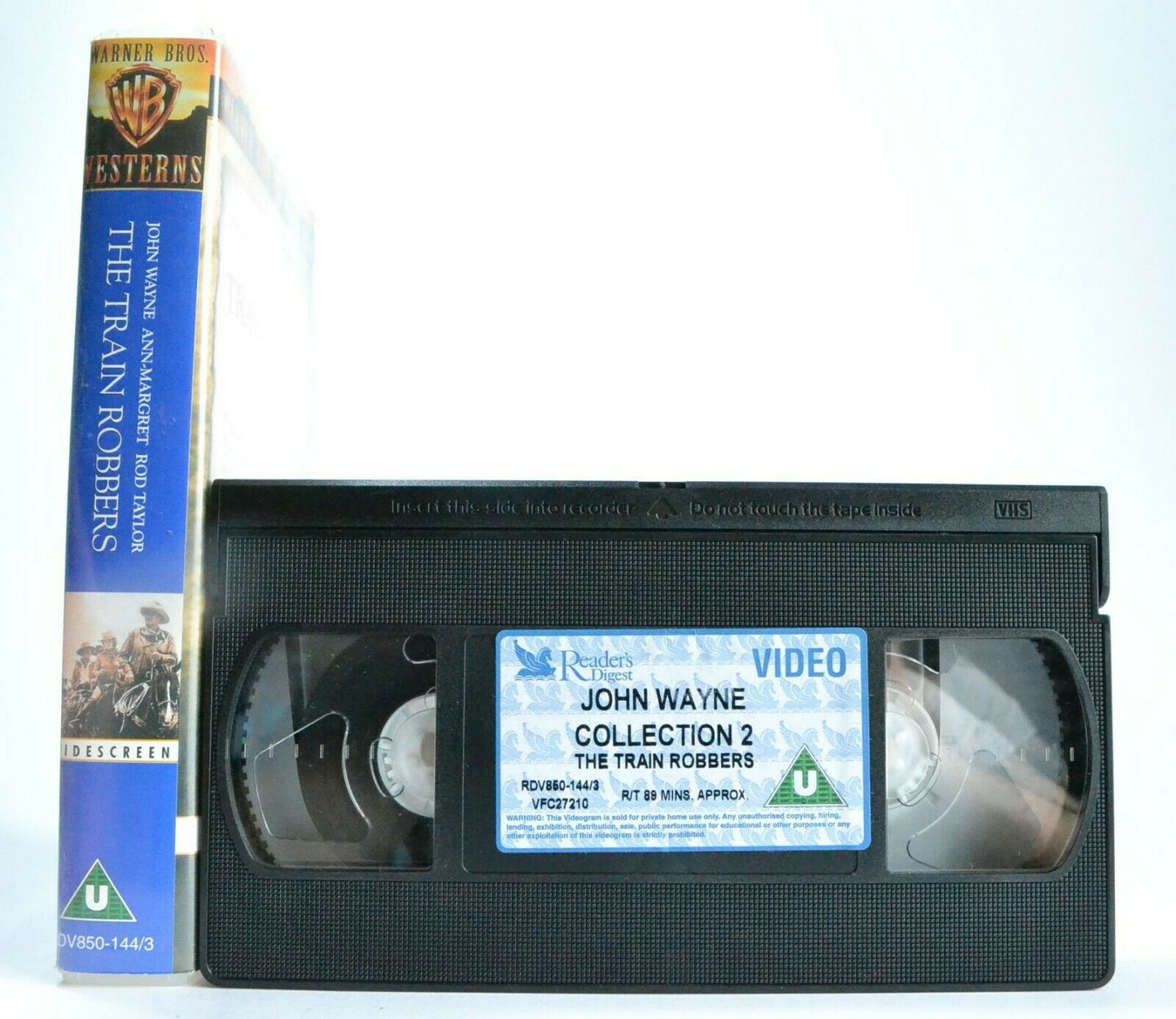 The Train Robbers (1972): Western Classic - Widescreen - John Wayne - Pal VHS-