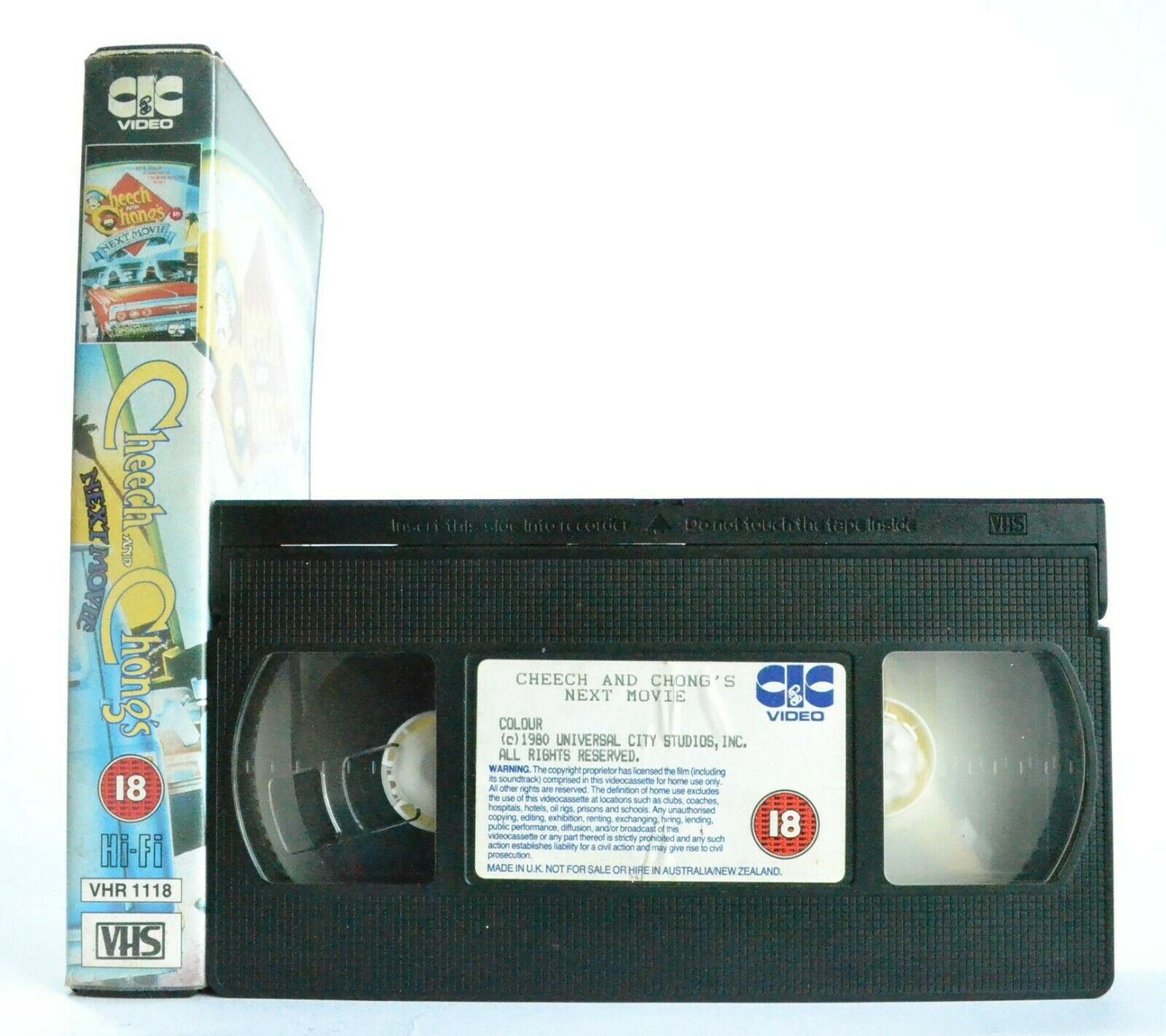 Cheech & Chong's Next Movie: Circa (1980) - Smoking Comedy - CIC Release - VHS-
