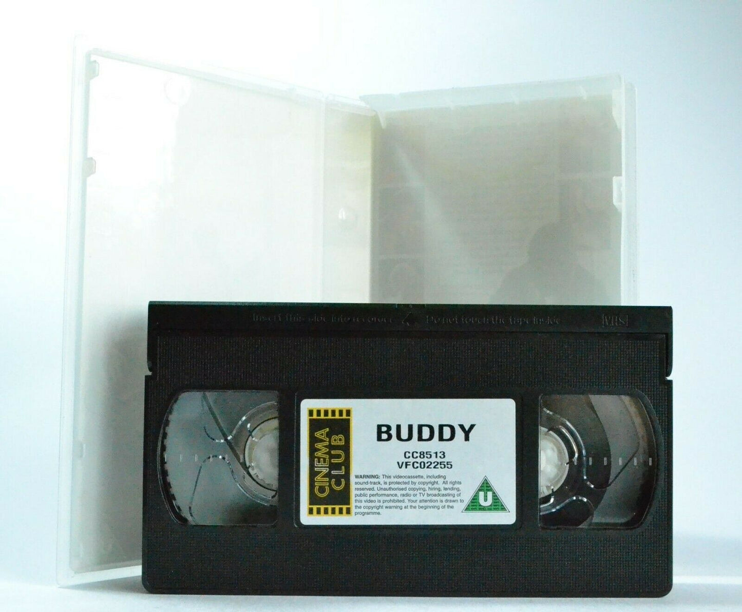 Buddy (1997): Based On True Story - Adventure Drama Comedy - Rene Russo - VHS-