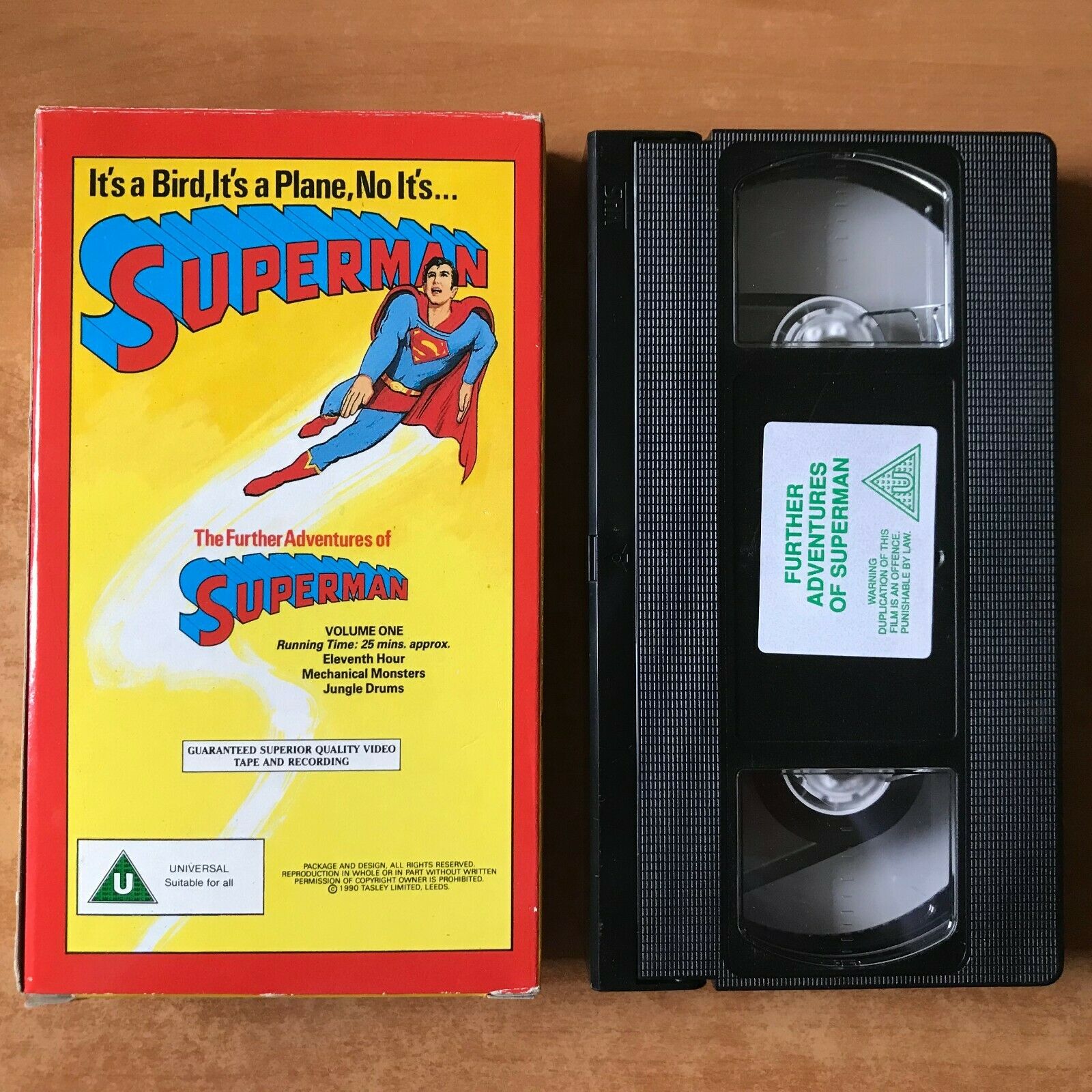 The Further Adventures Of Superman (Vol. 1); [Carton] Animated - Kids - Pal VHS-