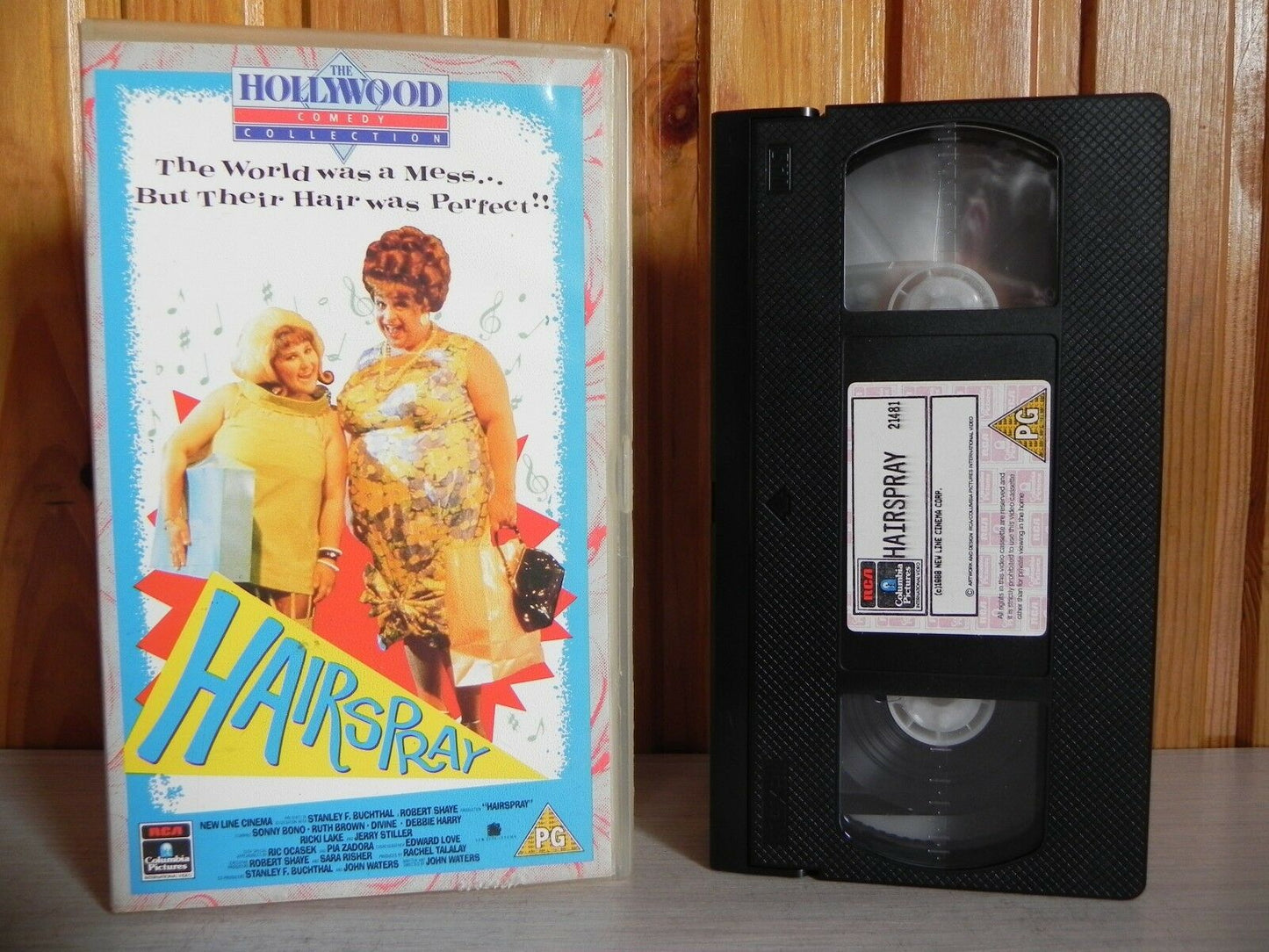 Hairspray - The Musical - RCA Hollywood - 1988 Movie Release - Collectable - VHS-