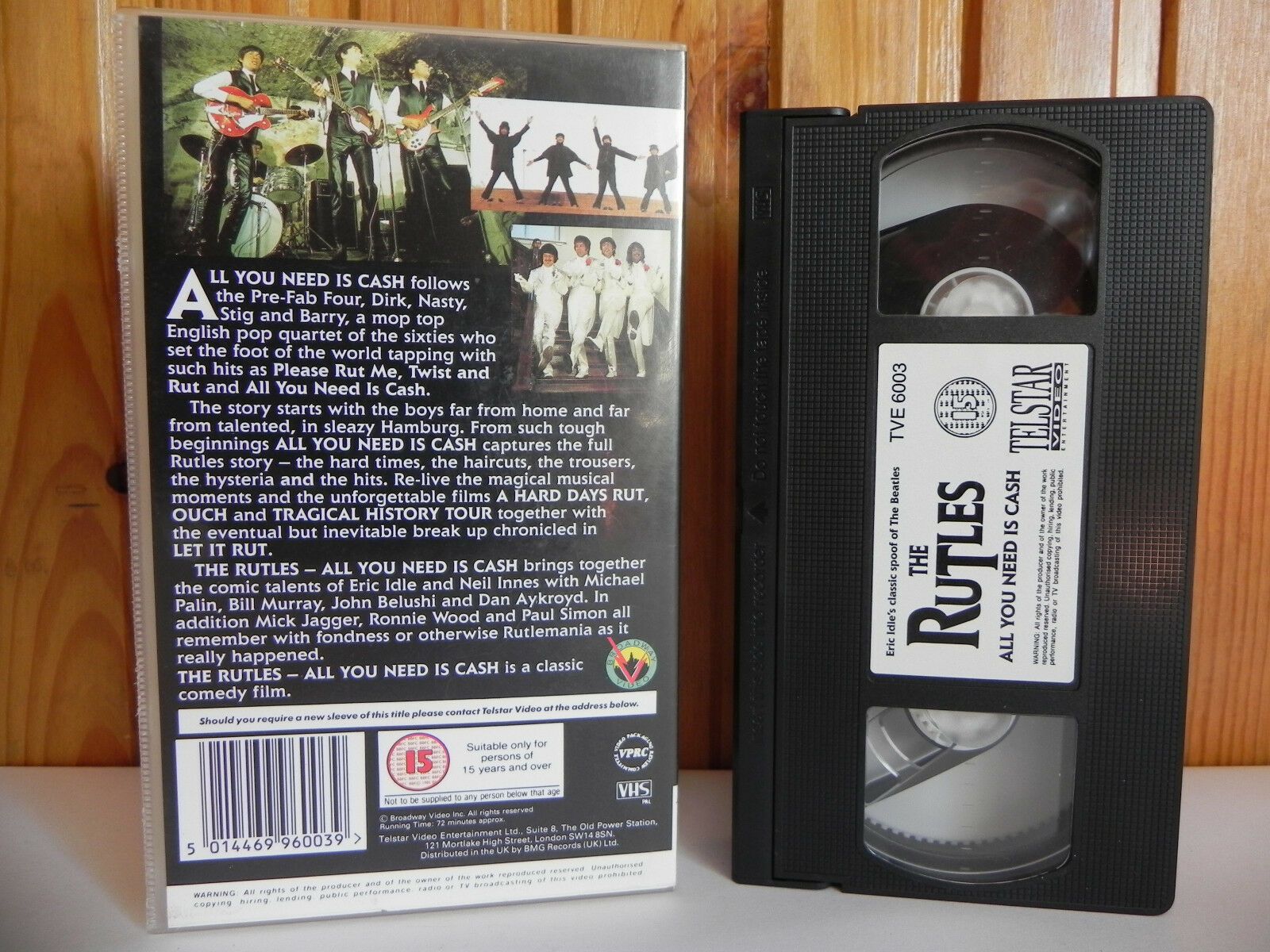 The Rutles - All You Need Is Cash - Beetles Exploit - Comedy - Eric Idle - VHS-