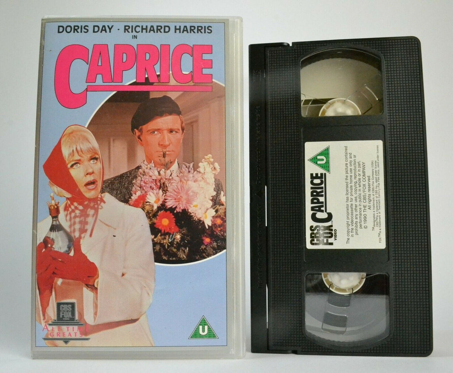 Caprice (1967); [Frank Tashlin]: Comedy - Doris Day / Richard Harris - Pal VHS-