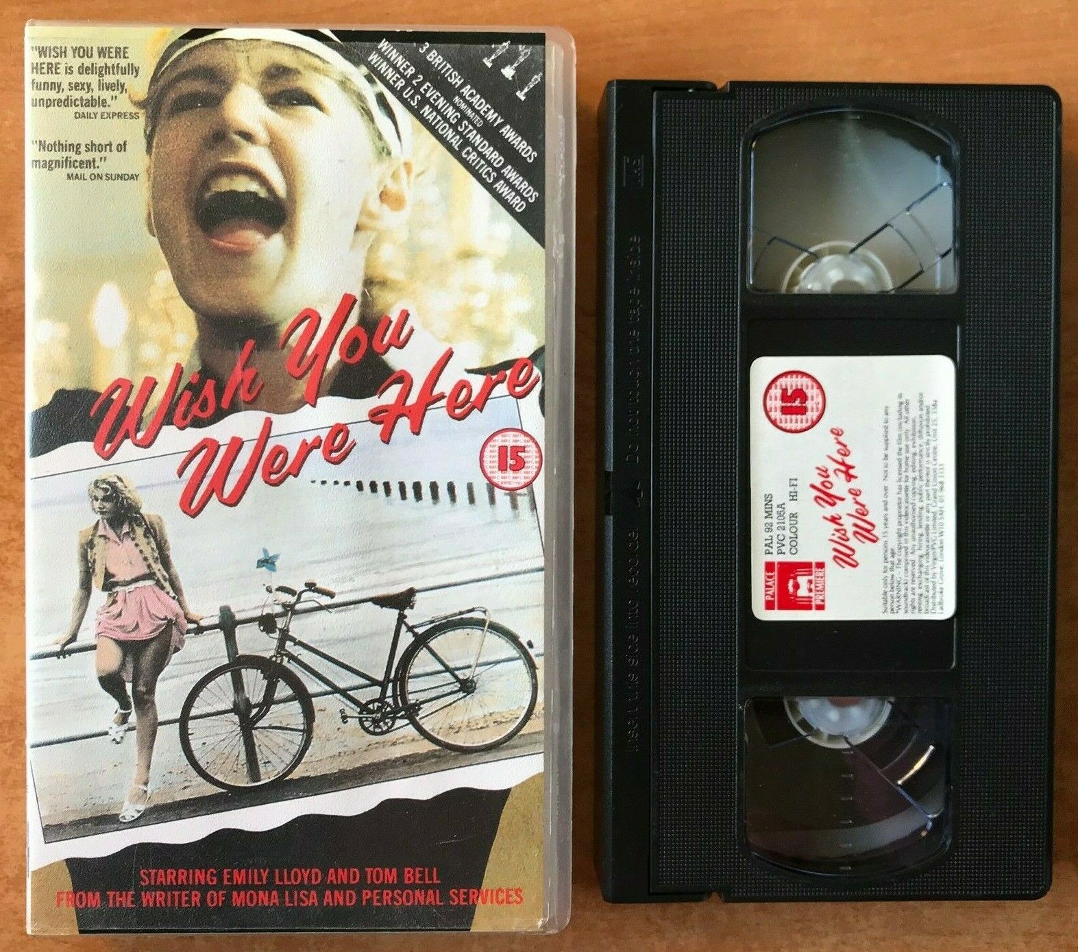 Wish You Were Here (1987); [Cynthia Payne] Drama - Emily Lloyd - Pal VHS-