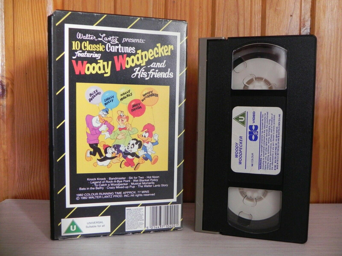 Woody Woodpecker And His Friends: (1982) Pre-Cert - Animated - Children's - VHS-