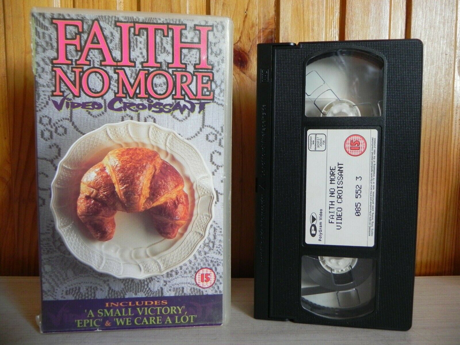 Faith No More - Video Croissant - Video Clips - Interviews - Music - Pal VHS-