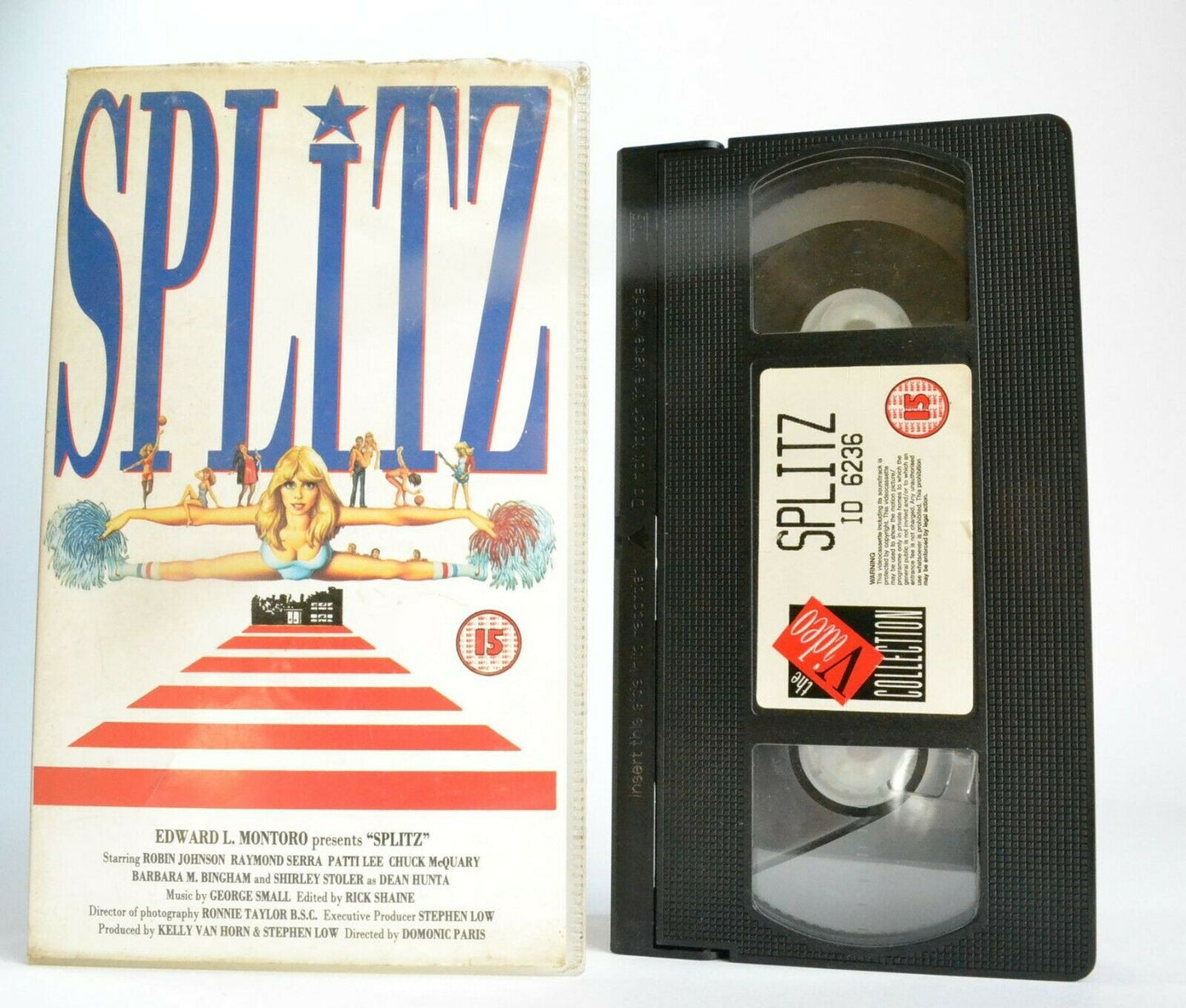 Splitz (1982) - Musical Comedy - Female Rock Band - Robin Johnson - Pal VHS-