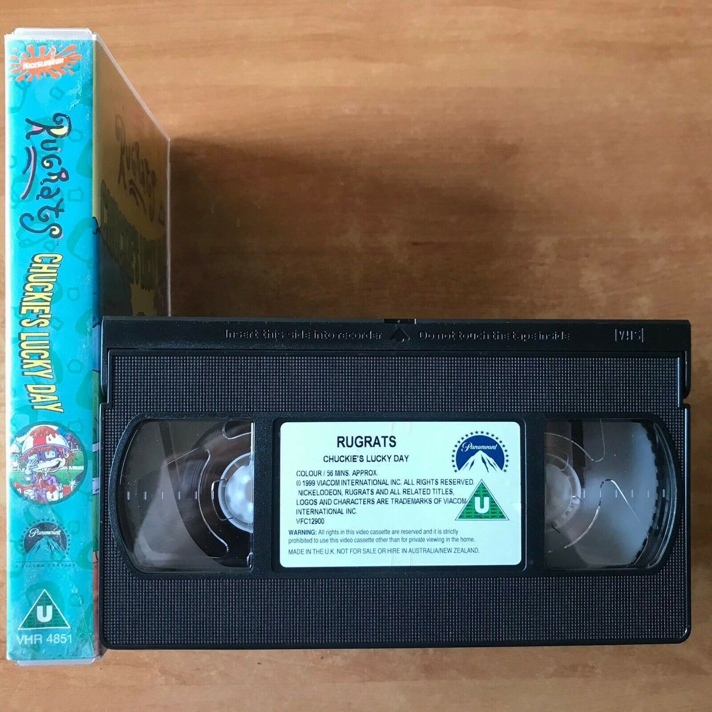 Rugrats: Chuckie's Lucky Day; [Nickelodeon]: "Uneasy Rider" - Children's - VHS-