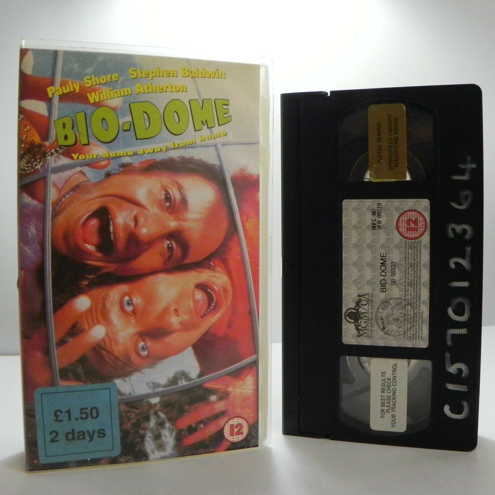 Bio-Dome: Metro Goldwyn (1996) - Comedy - Pauly Shore/Stephen Baldwin - Pal VHS-