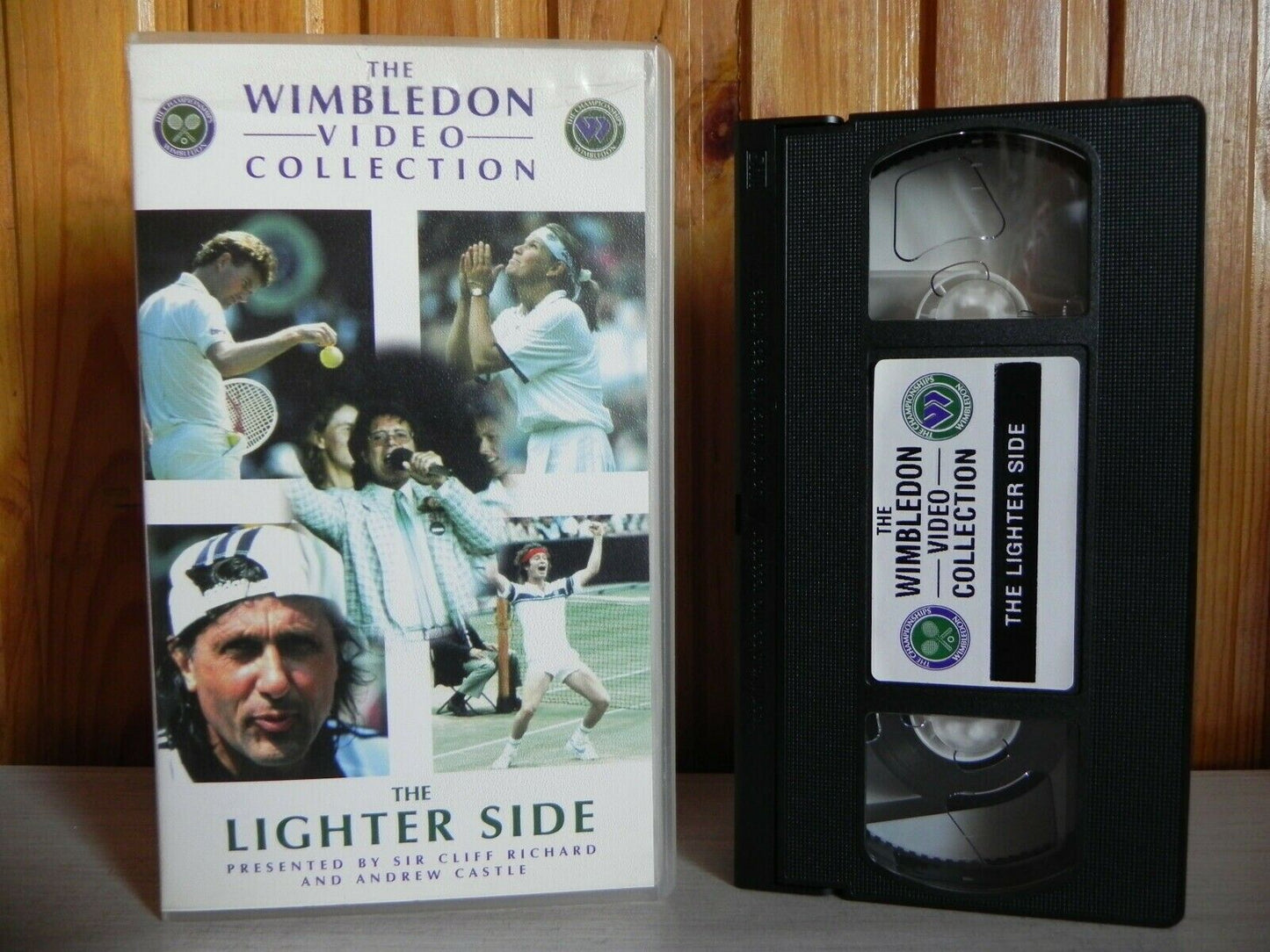 The Wimbledon - Collection - The Lighter Side - Tennis - Andrew Castle - Pal VHS-