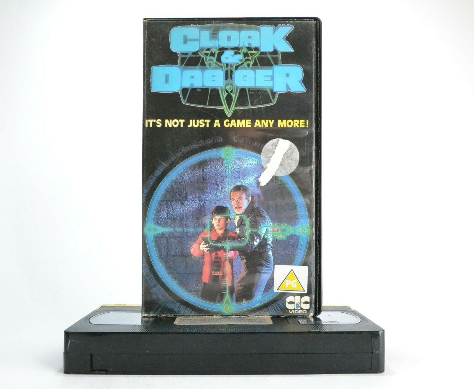 Cloak And Dagger: Based On C.Woolrich Short Story - Spy Adventure (1984) - VHS-