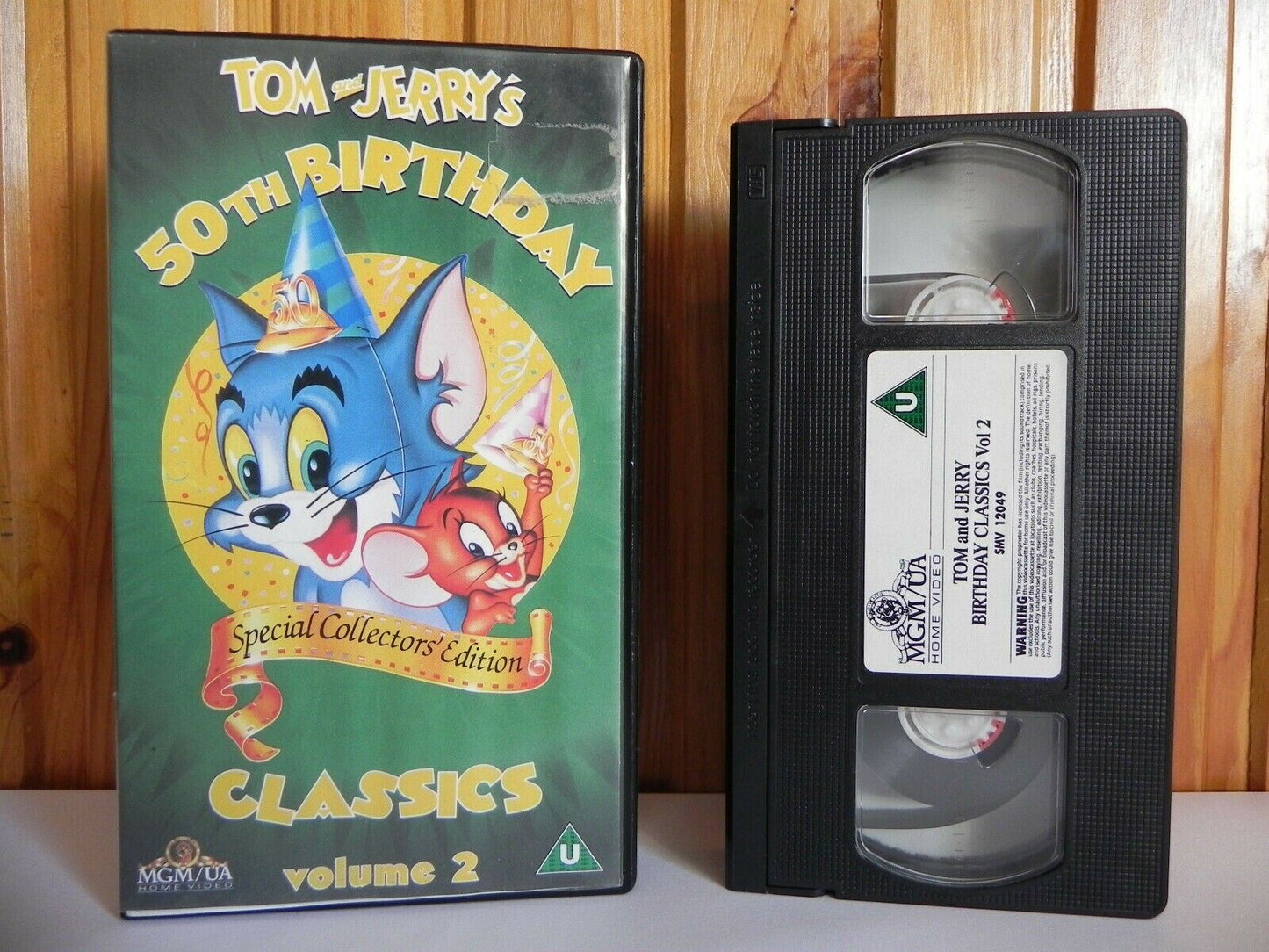 Tom And Jerry's: 50th Birthday Classics - Volume 2 - MGM/UA - Animated - Pal VHS-