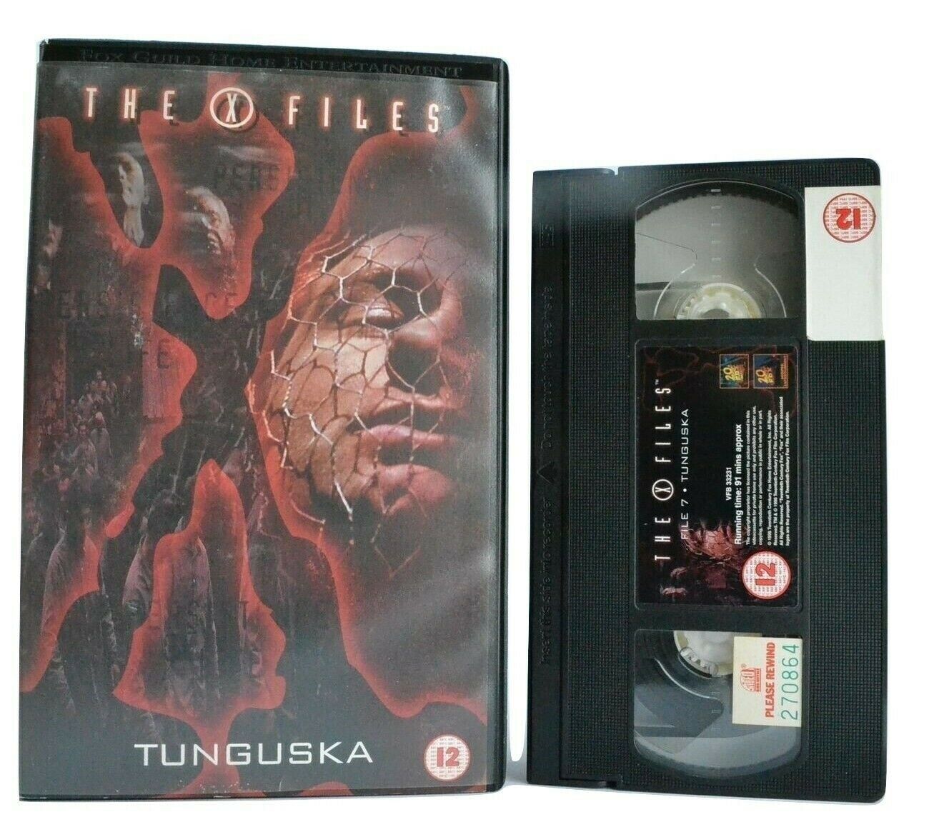 The X-Files: Tunguska (1996) - Sci-Fi TV Series - Large Box - Ex-Rental - VHS-
