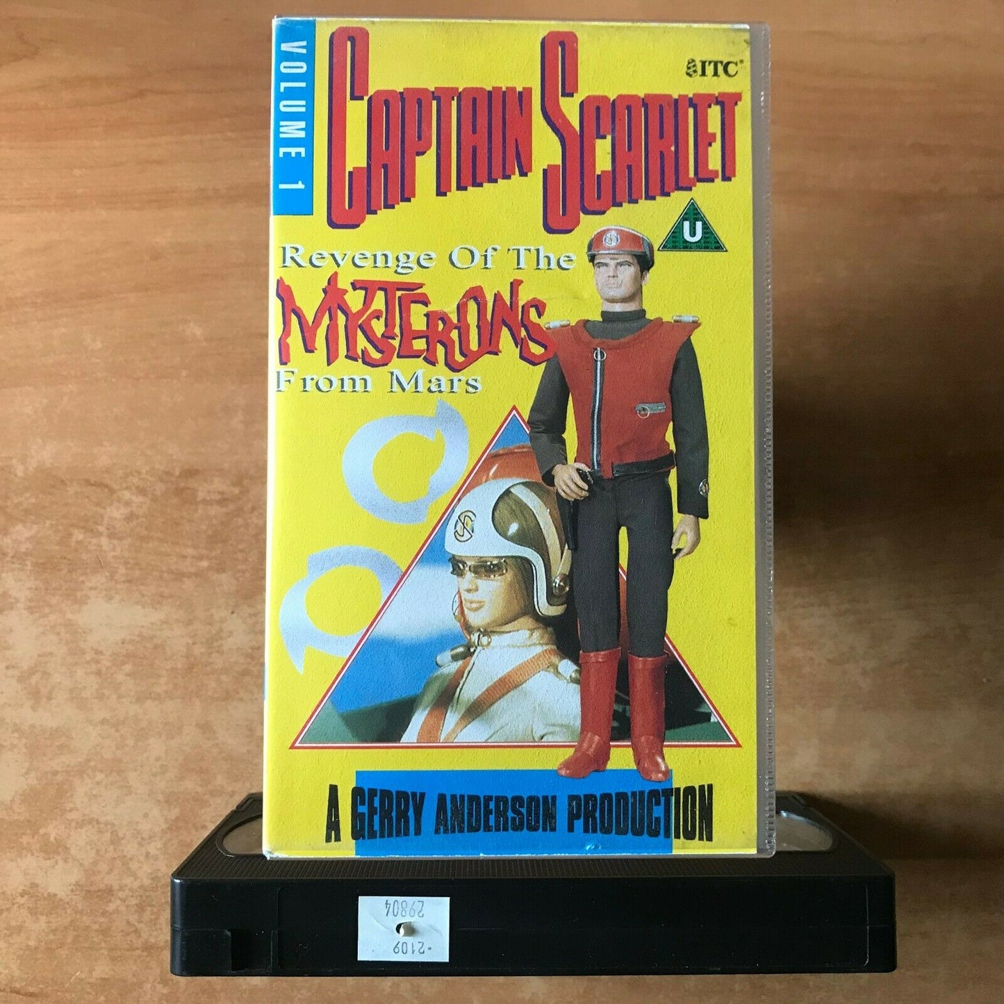 Captain Scarlet (Vol. 1); [Mysterons From Mars] Gerry Anderson - Animated - VHS-