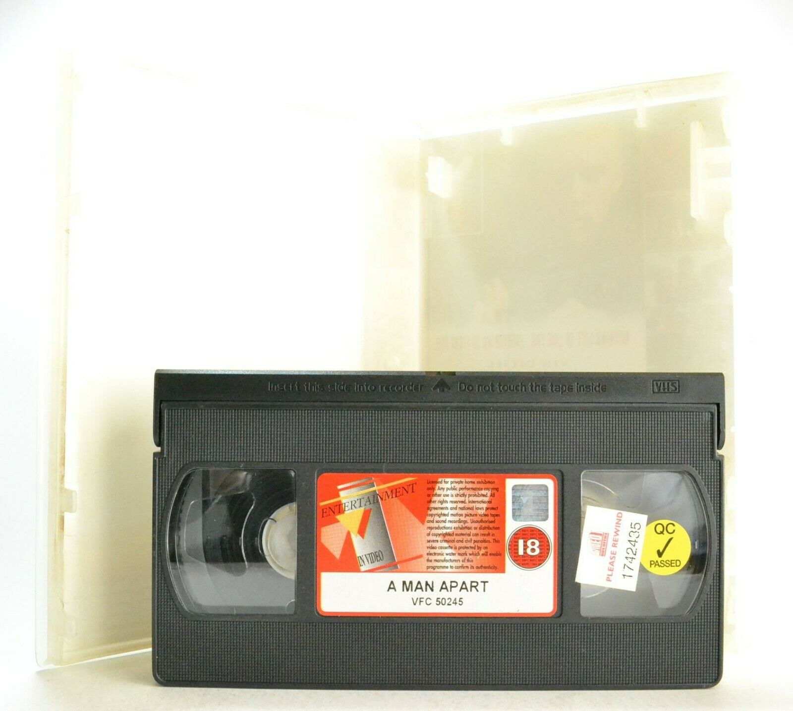 A Man Apart: Vigilante Action Film - Large Box - Ex-Rental - Vin Diesel - VHS-