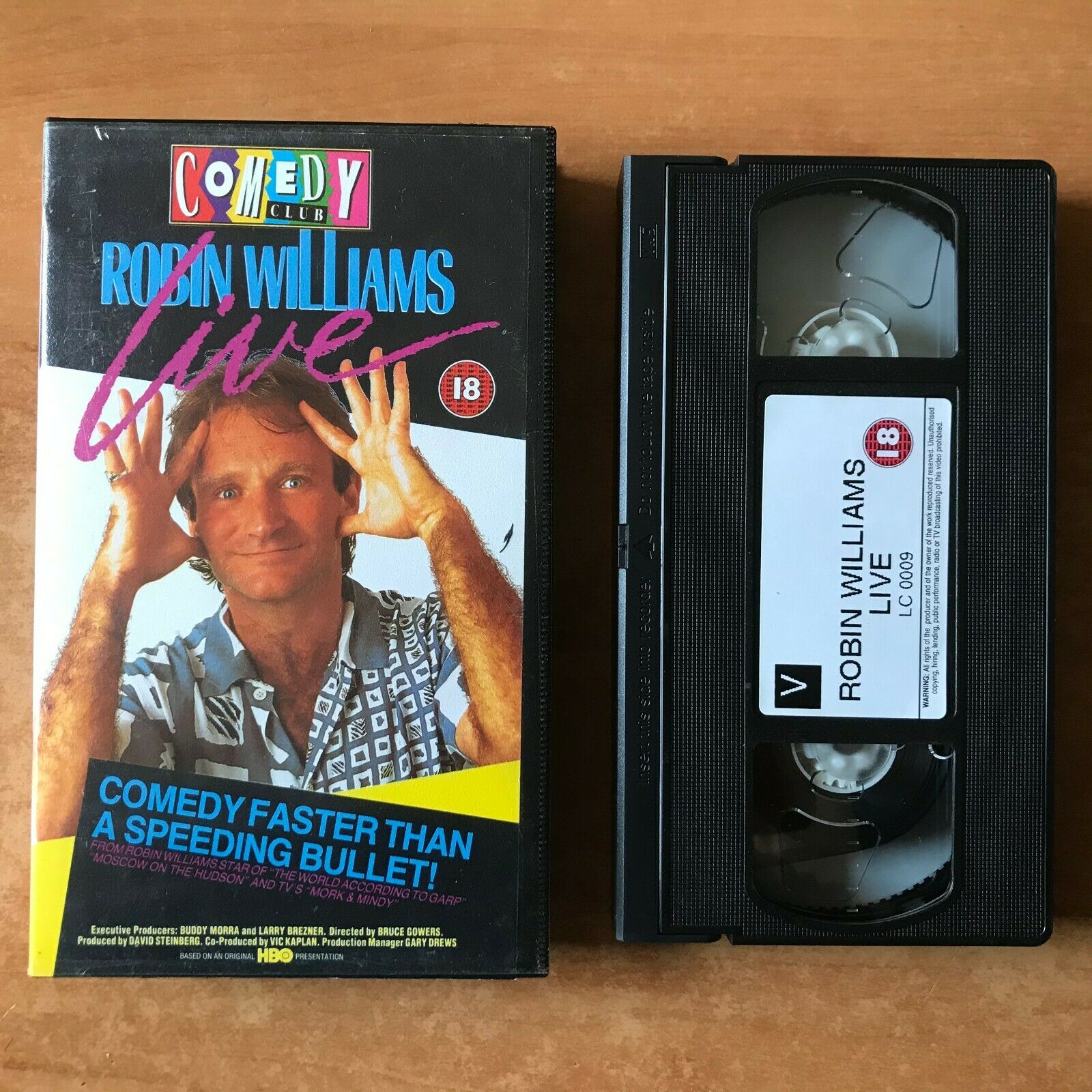 Robin Williams: Live [Metropolitan Opera House] New York - Stand Up Comedy - VHS-