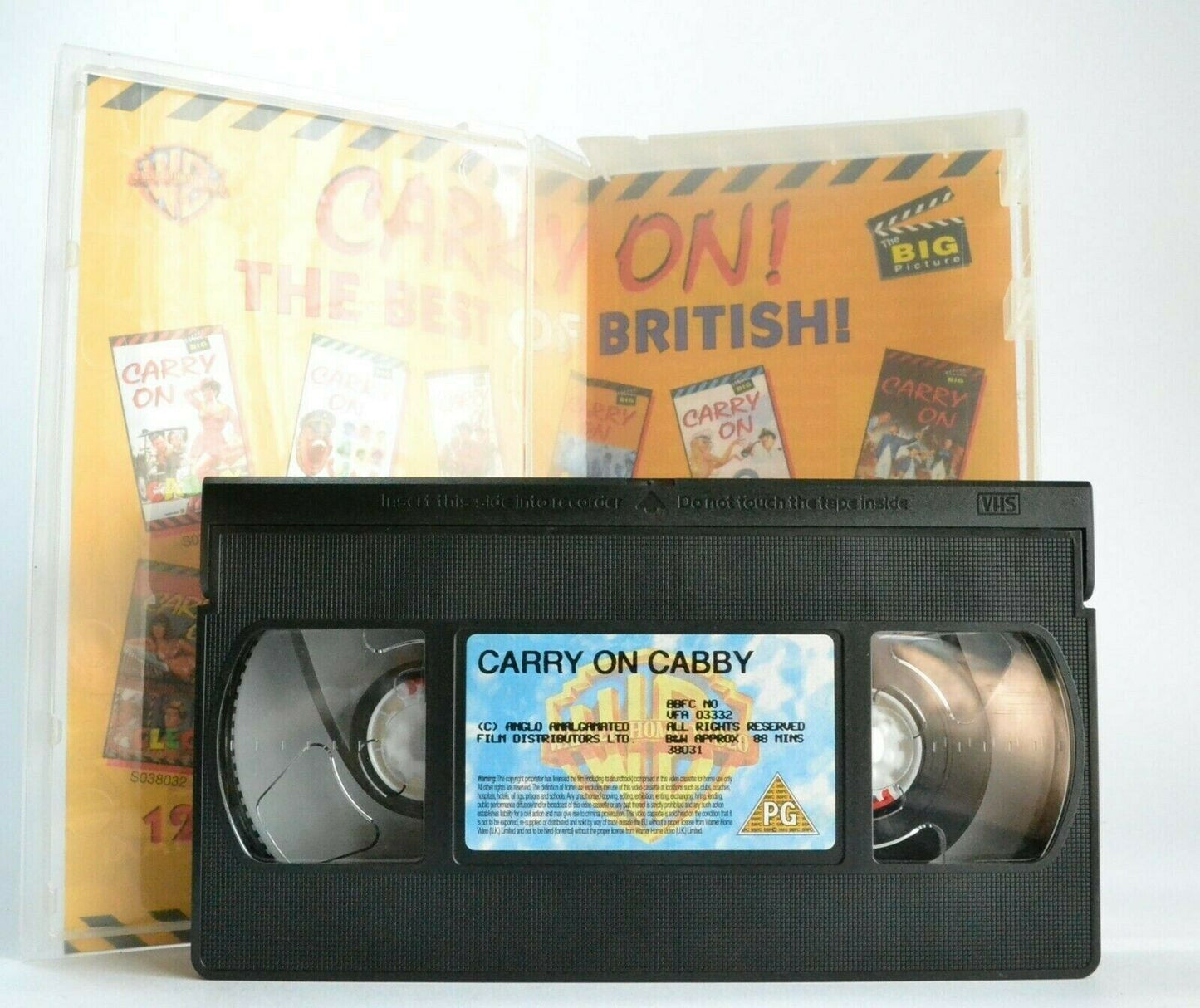 Carry On Cabby (1963): 7th "Carry On" Film Series - British Comedy - Pal VHS-