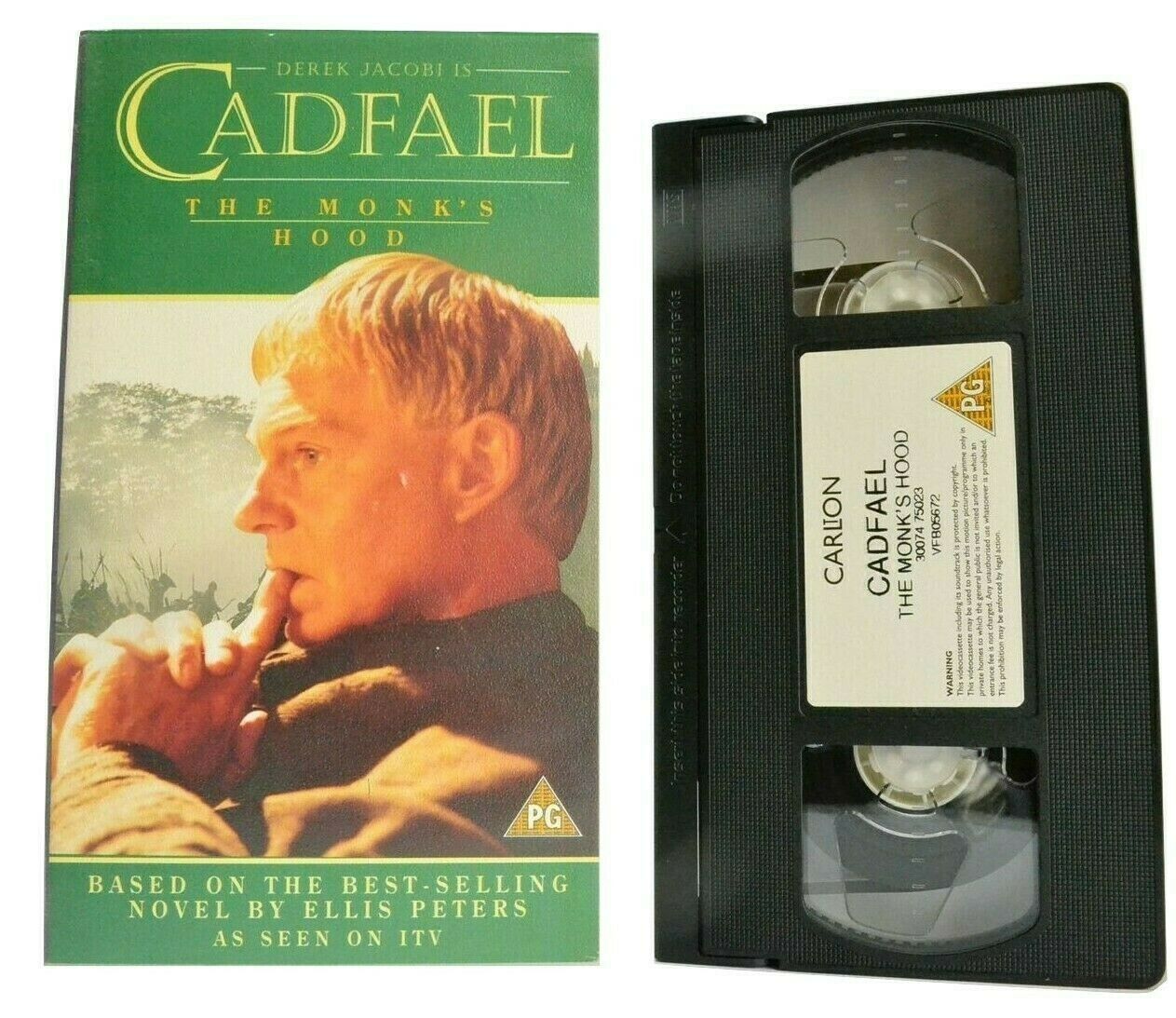 Cadfael: The Monk's Hood; [Ellis Peters] Crime Drama Series - Derek Jacobi - VHS-