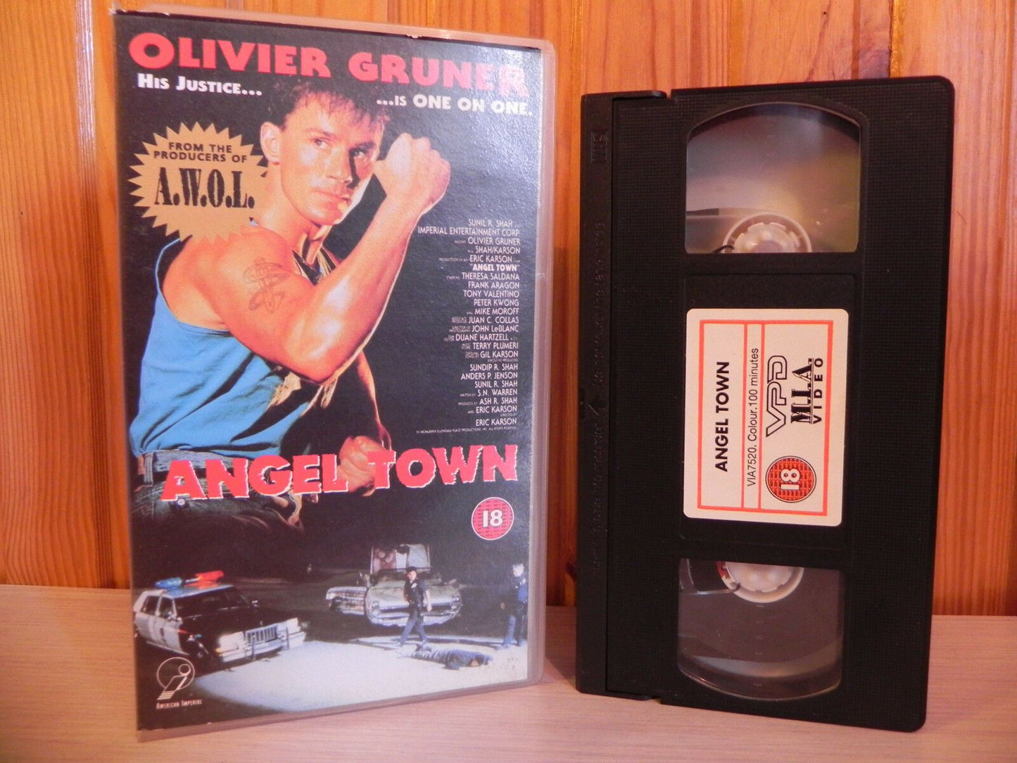 Angel Town - Oliver Gruner - Kickboxing - 2 Time World Champion - VHS - Video-