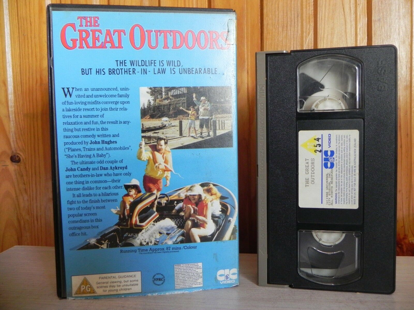 The Great Outdoors - John Candy - Dan Aykroyd - Big Comedy - CIC Video - Pal VHS-