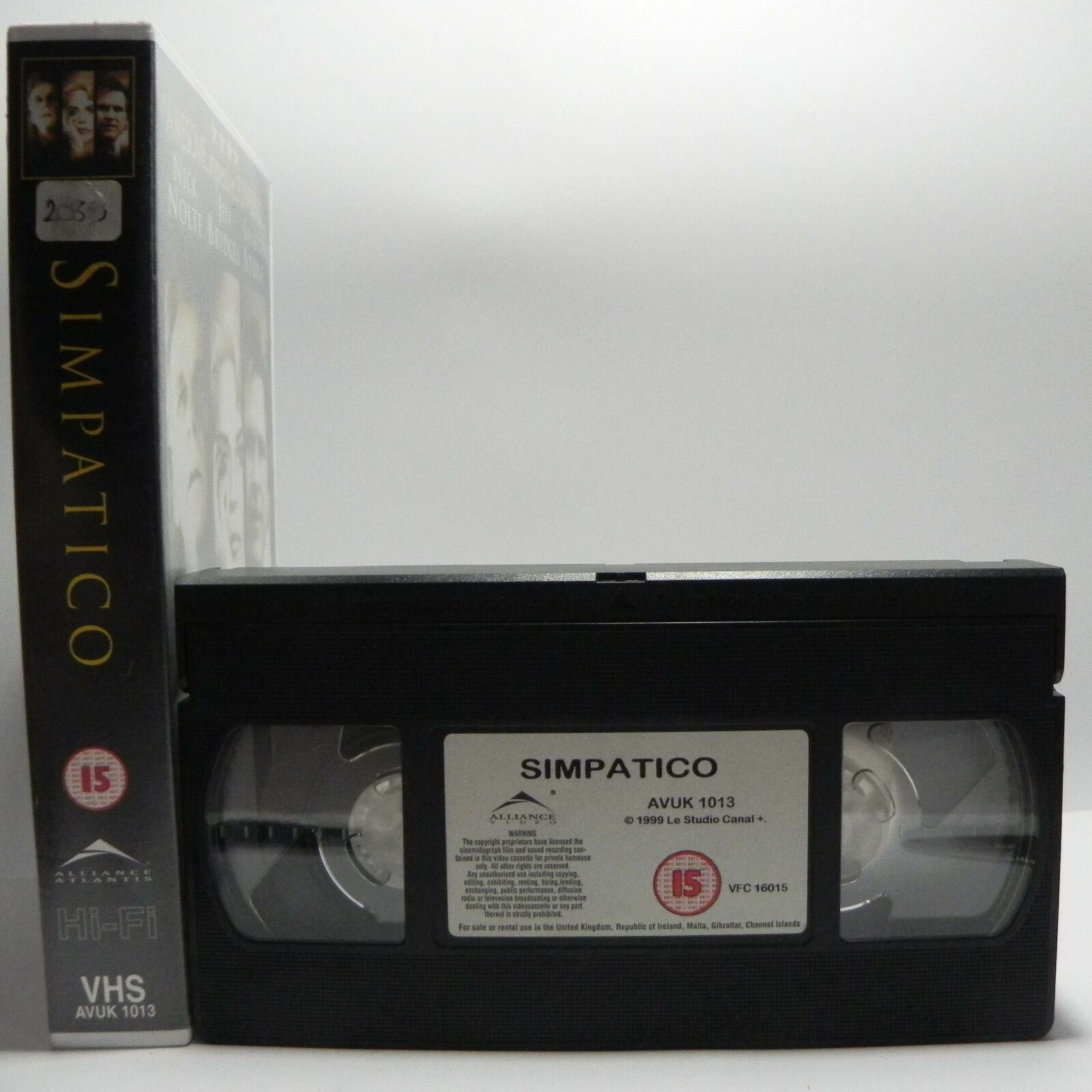 Simpatico: (1999) Thriller - Large Box - Ex-Rental - J.Bridges/S.Stone - Pal VHS-