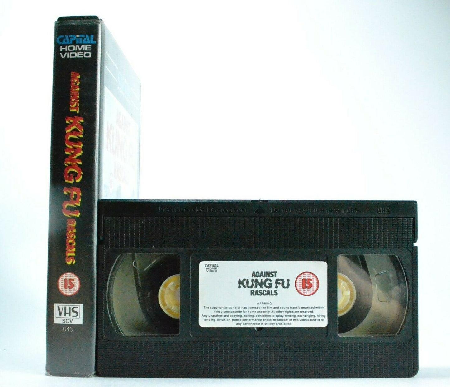 Against Kung Fu Rascals: (1987) Capital Home Video - Martial Arts - Pal VHS-