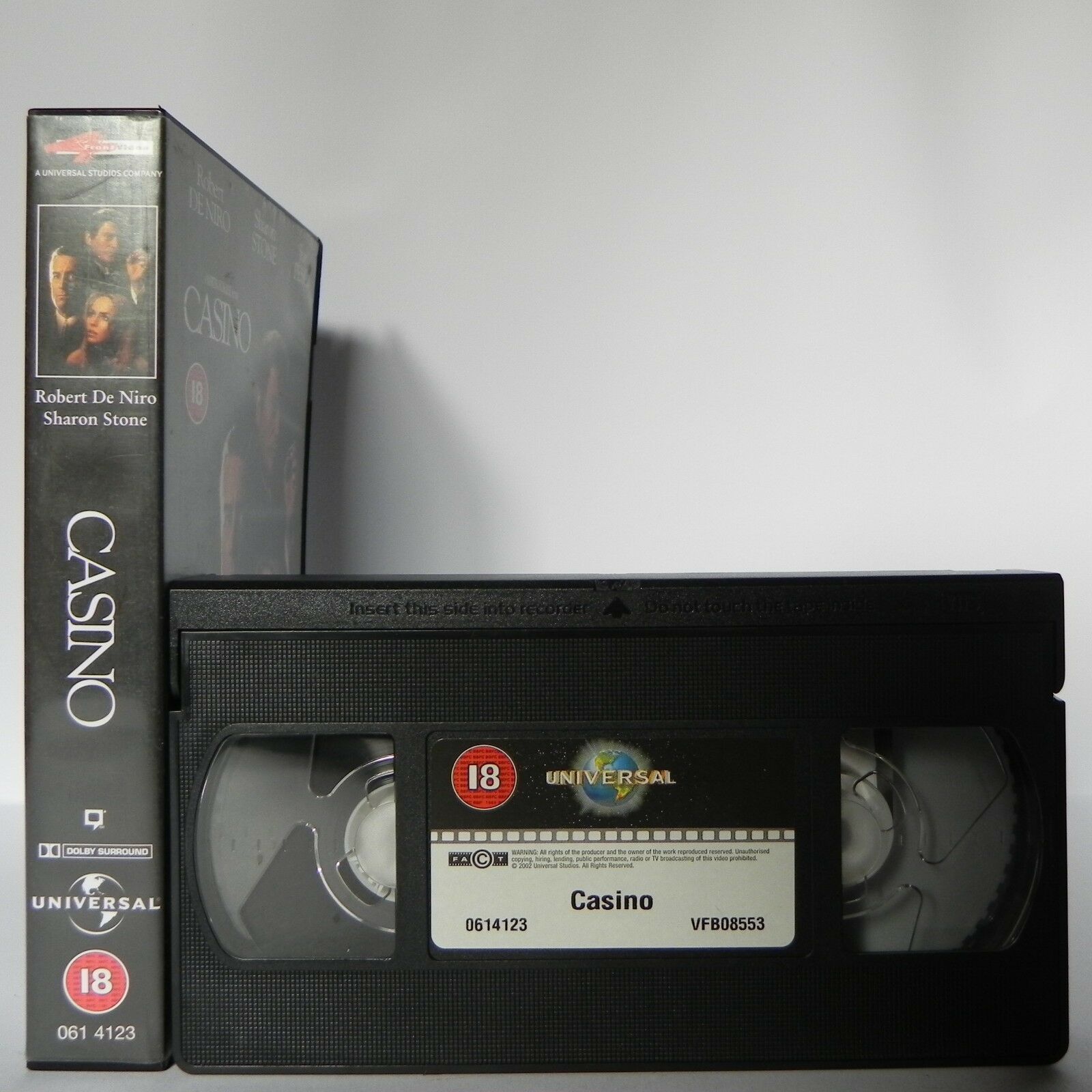 Casino (1995); [Martin Scorsese] Drama - Robert De Niro / Joe Pesci - Pal VHS-