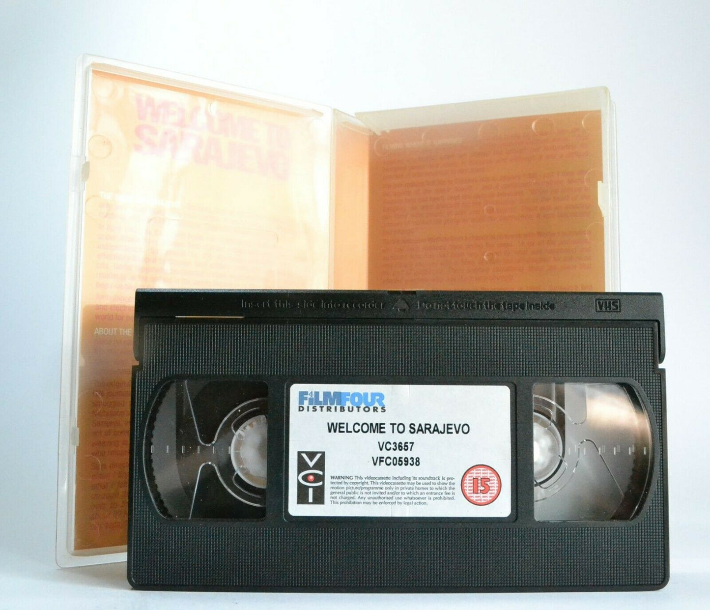 Welcome to Sarajevo: British War Film (1997) Natasha's Story - W.Harrelson - VHS-