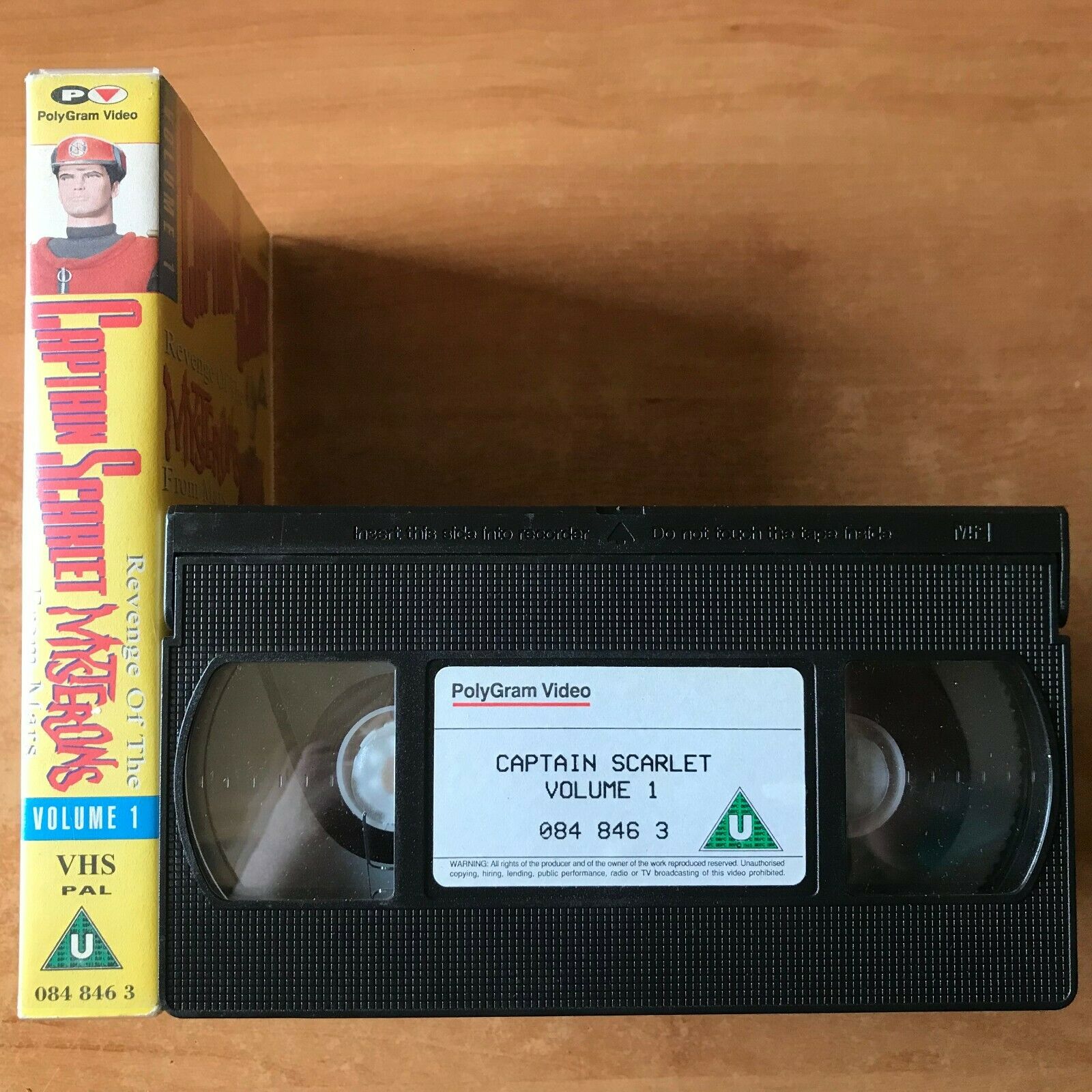 Captain Scarlet (Vol. 1); [Mysterons From Mars] Gerry Anderson - Animated - VHS-